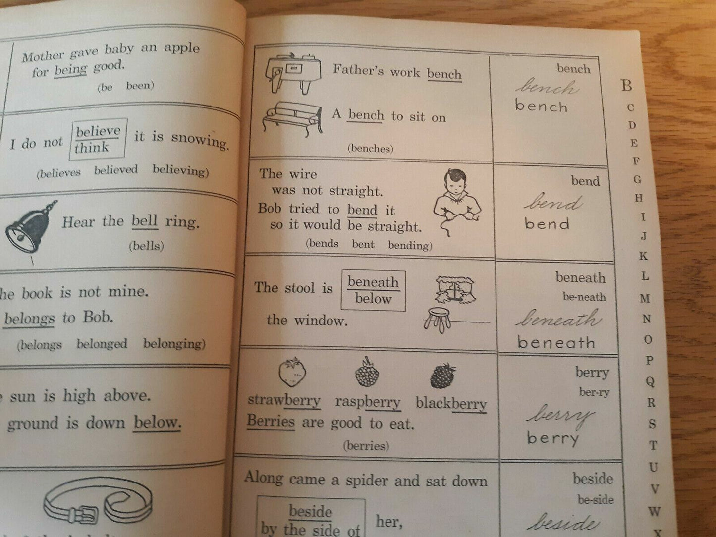 A Picture Dictionary for Children by Watters and Courtis 1939