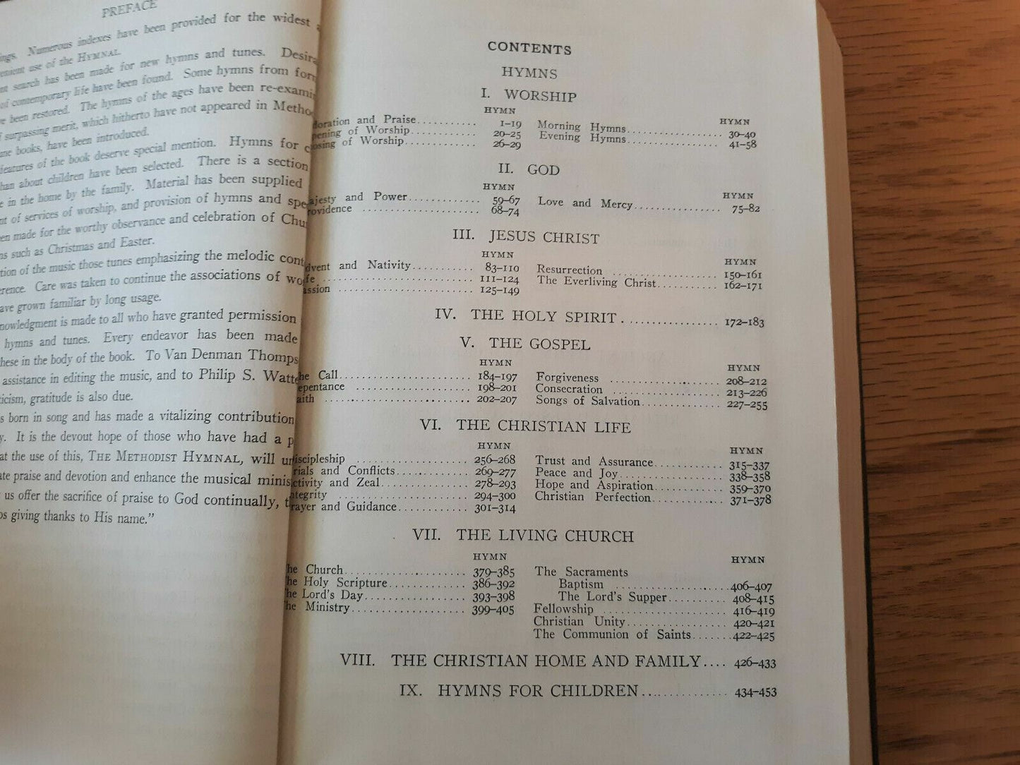 1935 The Methodist Hymnal: Official Hymnal of the Methodist Church Hardcover