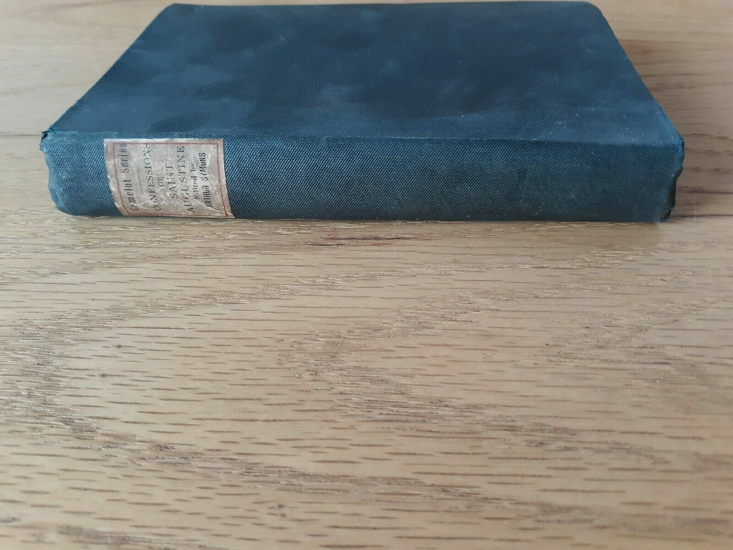 Confessions Of Saint Augustine Arthur Symons Camelot Series Walter Scott Hardcov
