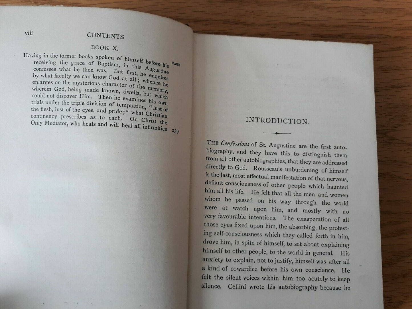 Confessions Of Saint Augustine Arthur Symons Camelot Series Walter Scott Hardcov