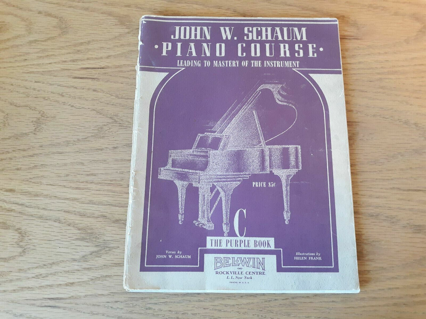 John W Schaum Piano Course - Leading to Mastery of the Instrument Vol C 1945