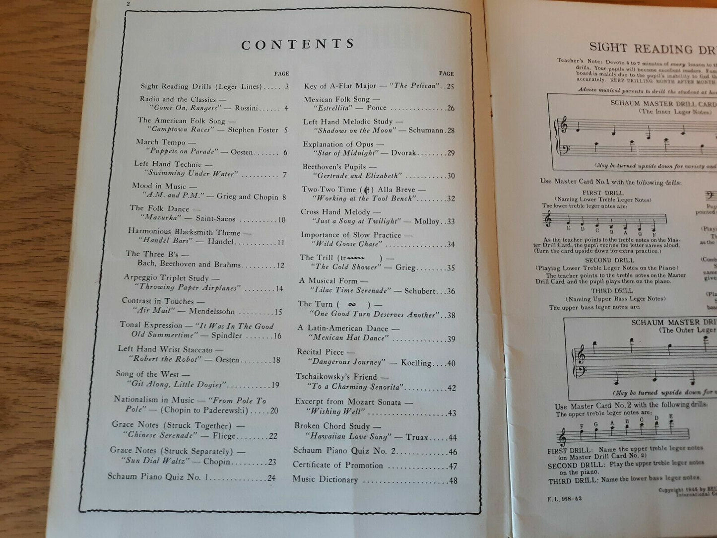 John W Schaum Piano Course - Leading to Mastery of the Instrument Vol C 1945