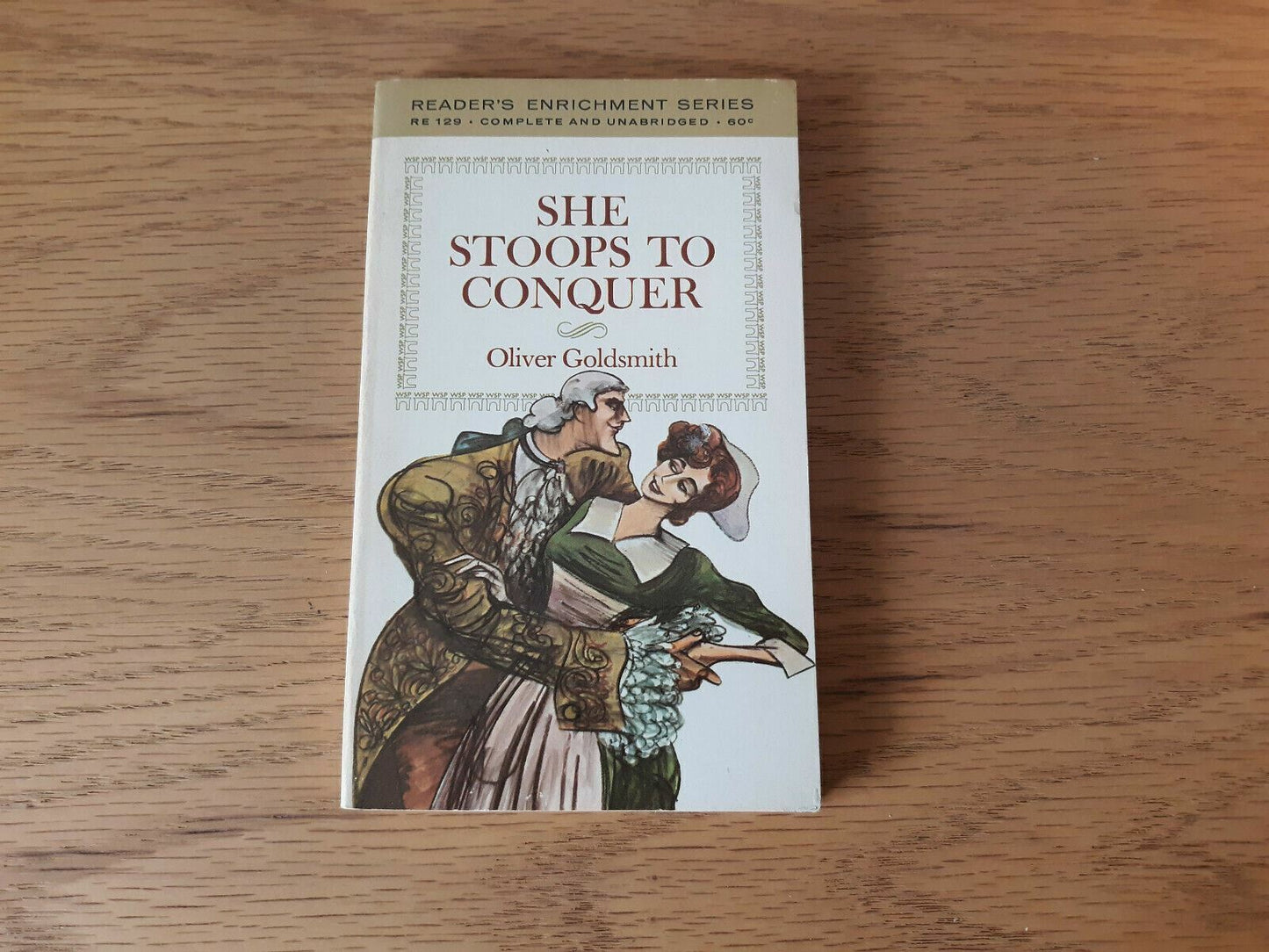 She Stoops to Conquer by Oliver Goldsmith 1968 Paperback