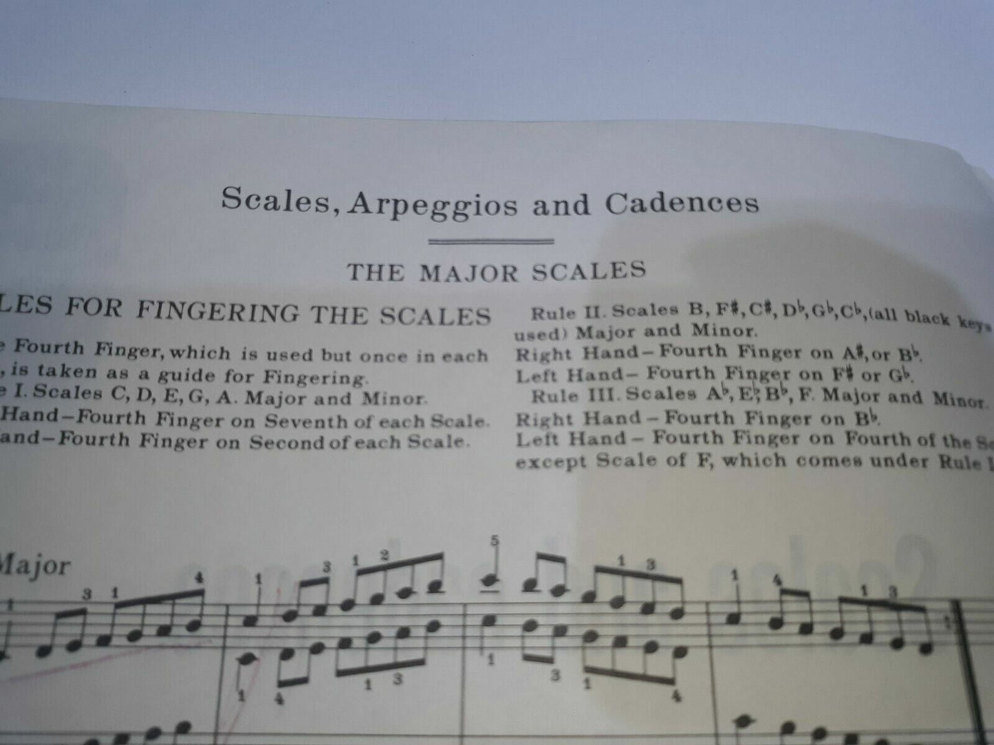 Scales and Cadences (Sheet music) by Theodore Presser 1965