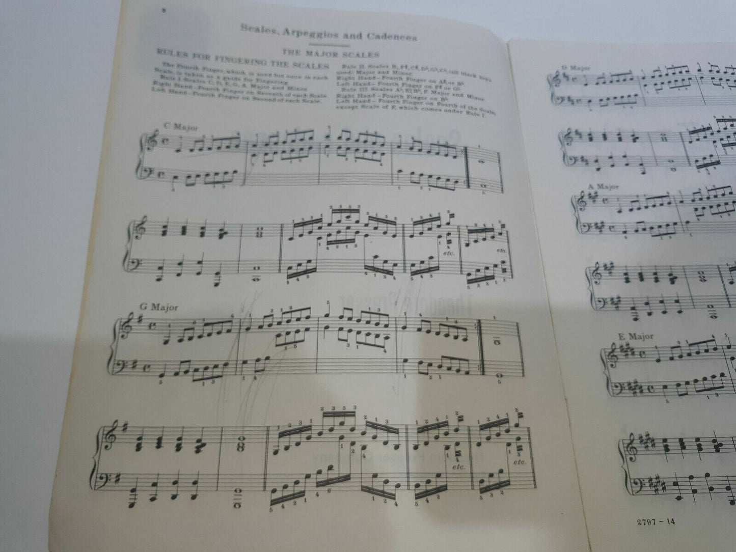 Scales and Cadences (Sheet music) by Theodore Presser 1965