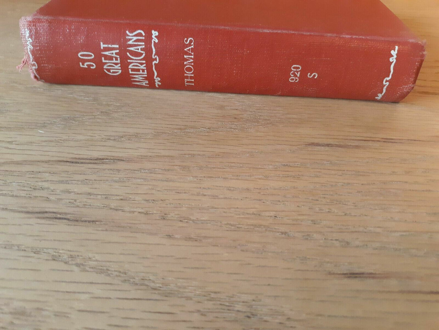 50 Great Americans: Their Inspiring Lives & Achievements by Henry Thomas 1948 HC