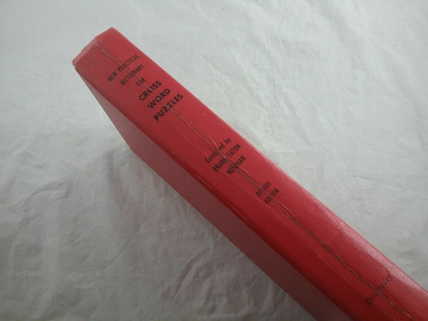 Original Vintage 1964 PRACTICAL DICTIONARY FOR CROSS WORD PUZZLES Hardcover