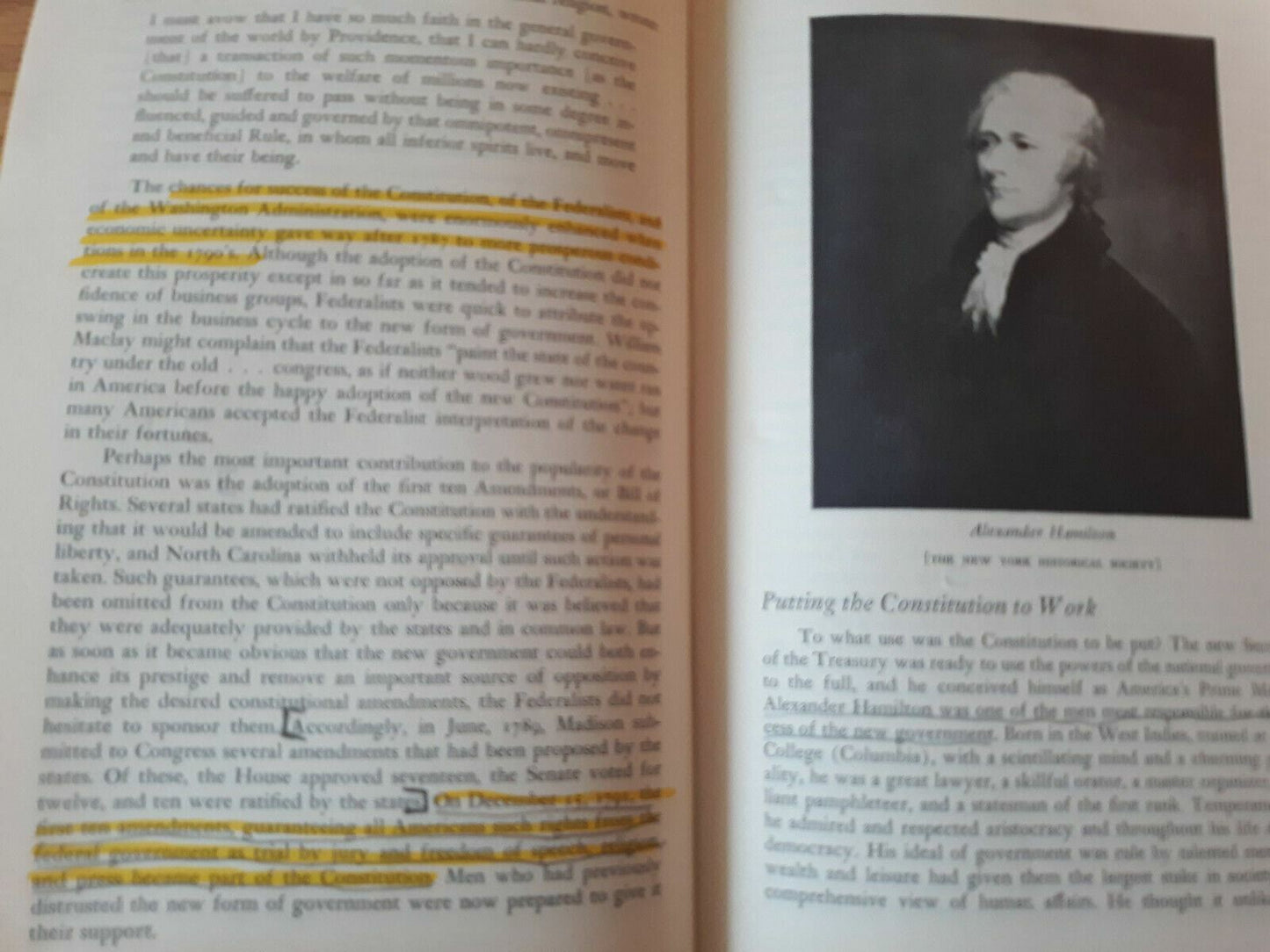 A History of the United States, Volume 1: To 1877 3rd Edition 1967