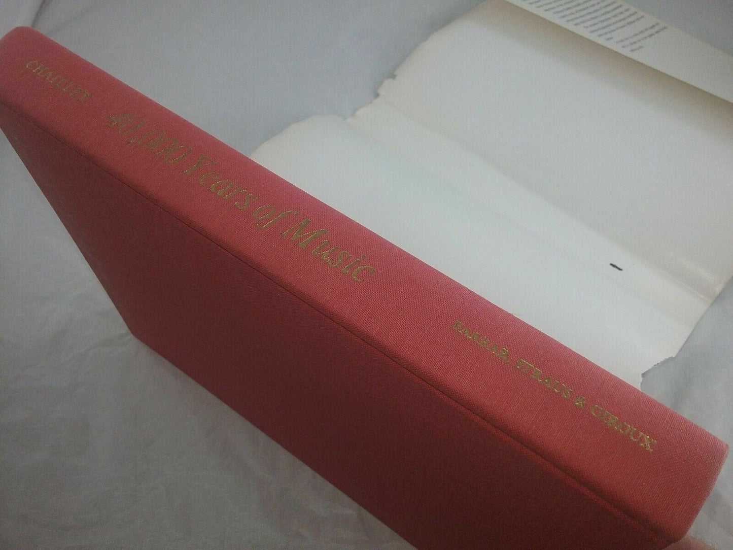 40,000 Years of Music (hardback, 1964) by Jacques Chailley 1st American Edition