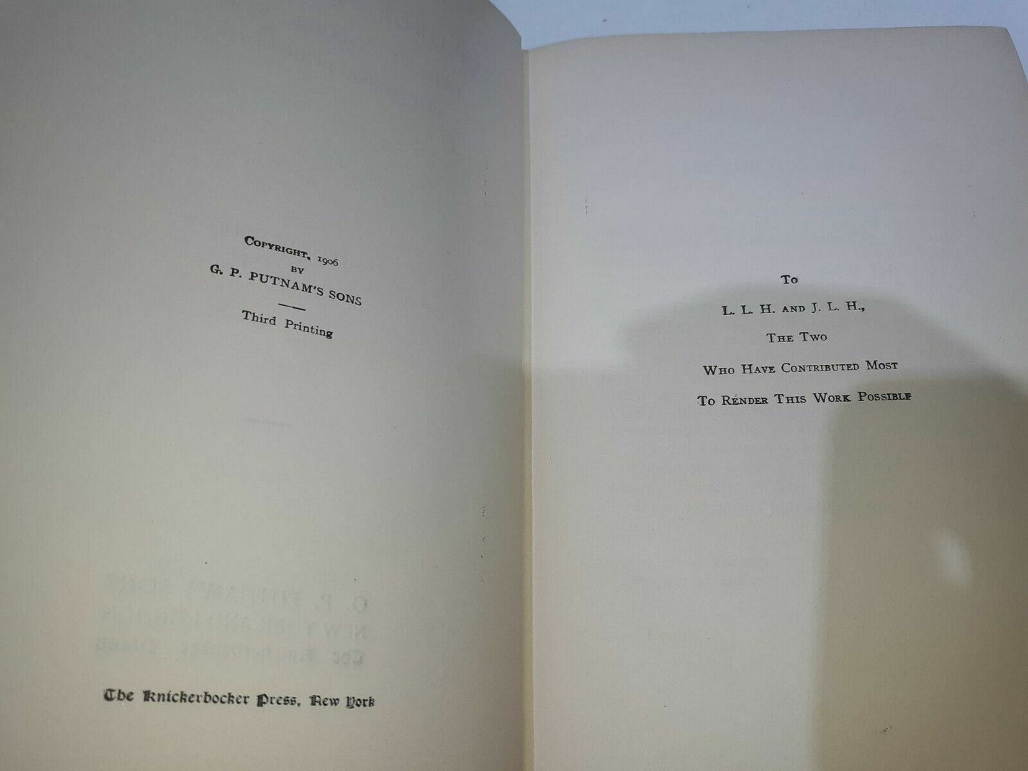 George Washington Patriot, Soldier, Statesman James A. Harrison 1906 HC 3rd Ed