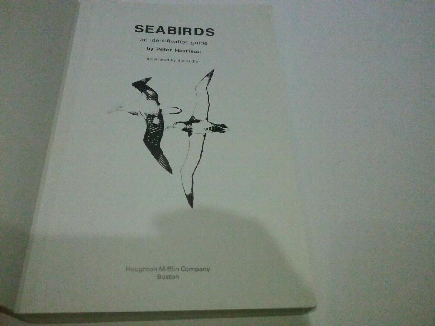 Seabirds: An Identification Guide by Harrison, Peter
