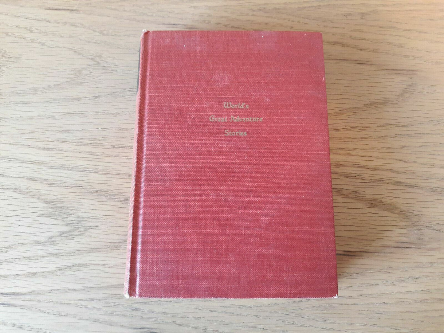 Vintage World's Great Adventure Stories Hardcover Black's Readers Service 1929