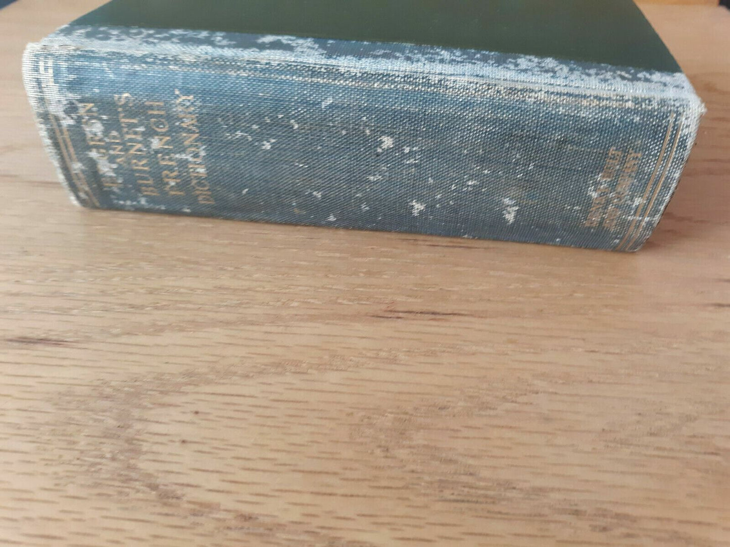 1901 French And English Dictionary Edgren Burnet Hardcover Henry Holt