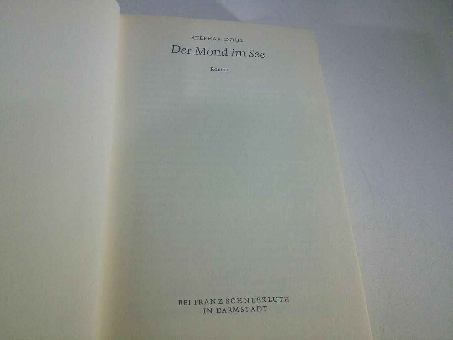 dohl der mond im see 1965