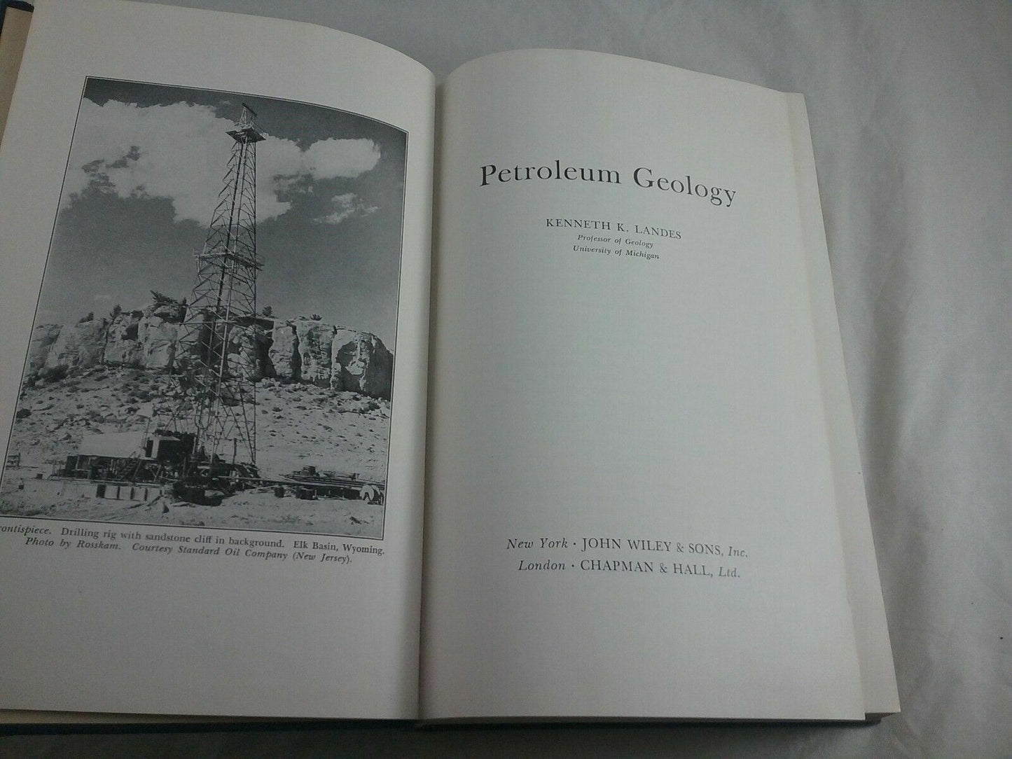 1951 PETROLEUM GEOLOGY K. LANDES