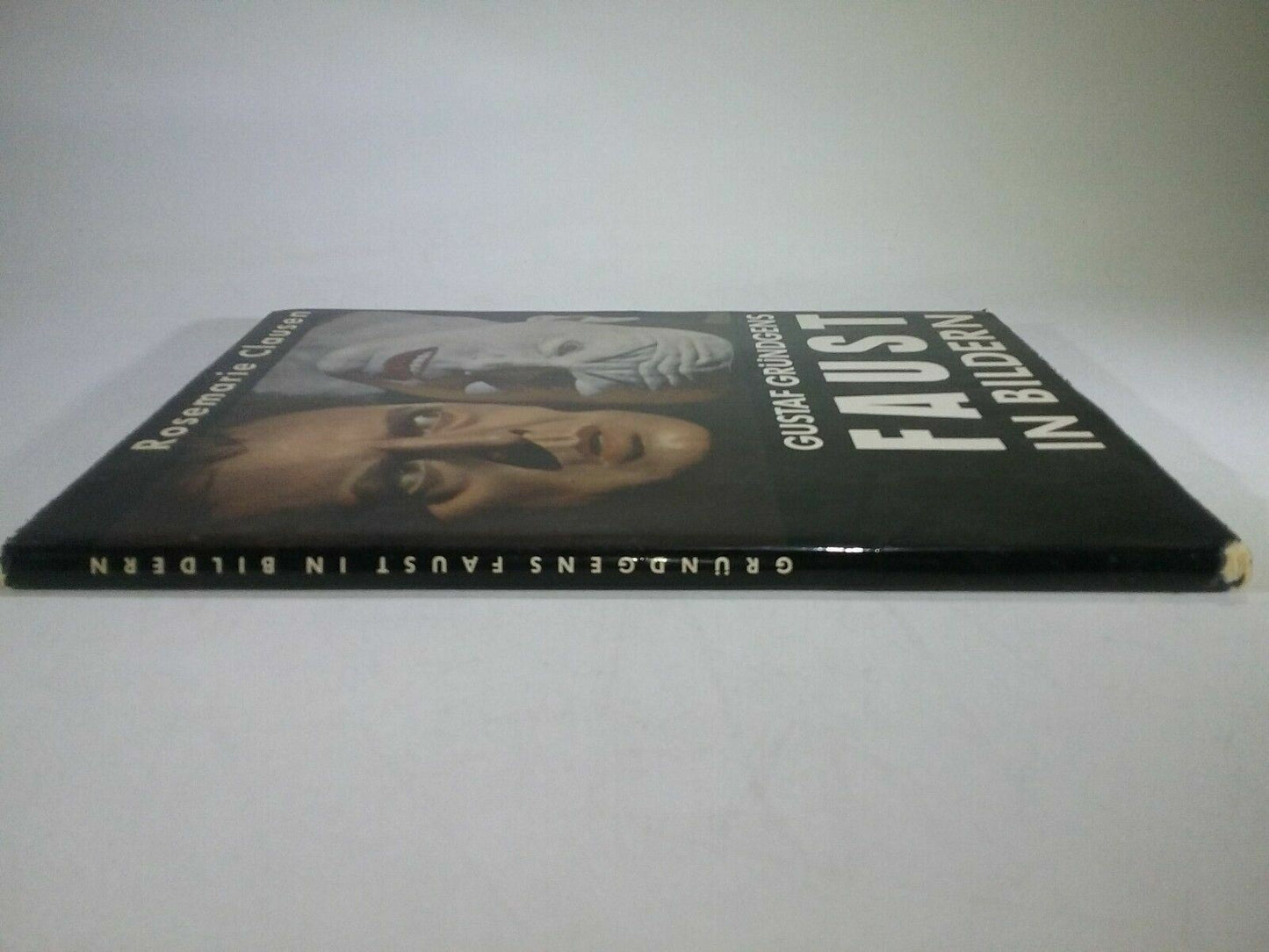 FAUST IN BILDERN GUSTAF GRUNDGENS IN GERMAN ROSEMARIE CLAUSEN 1960 HC DJ