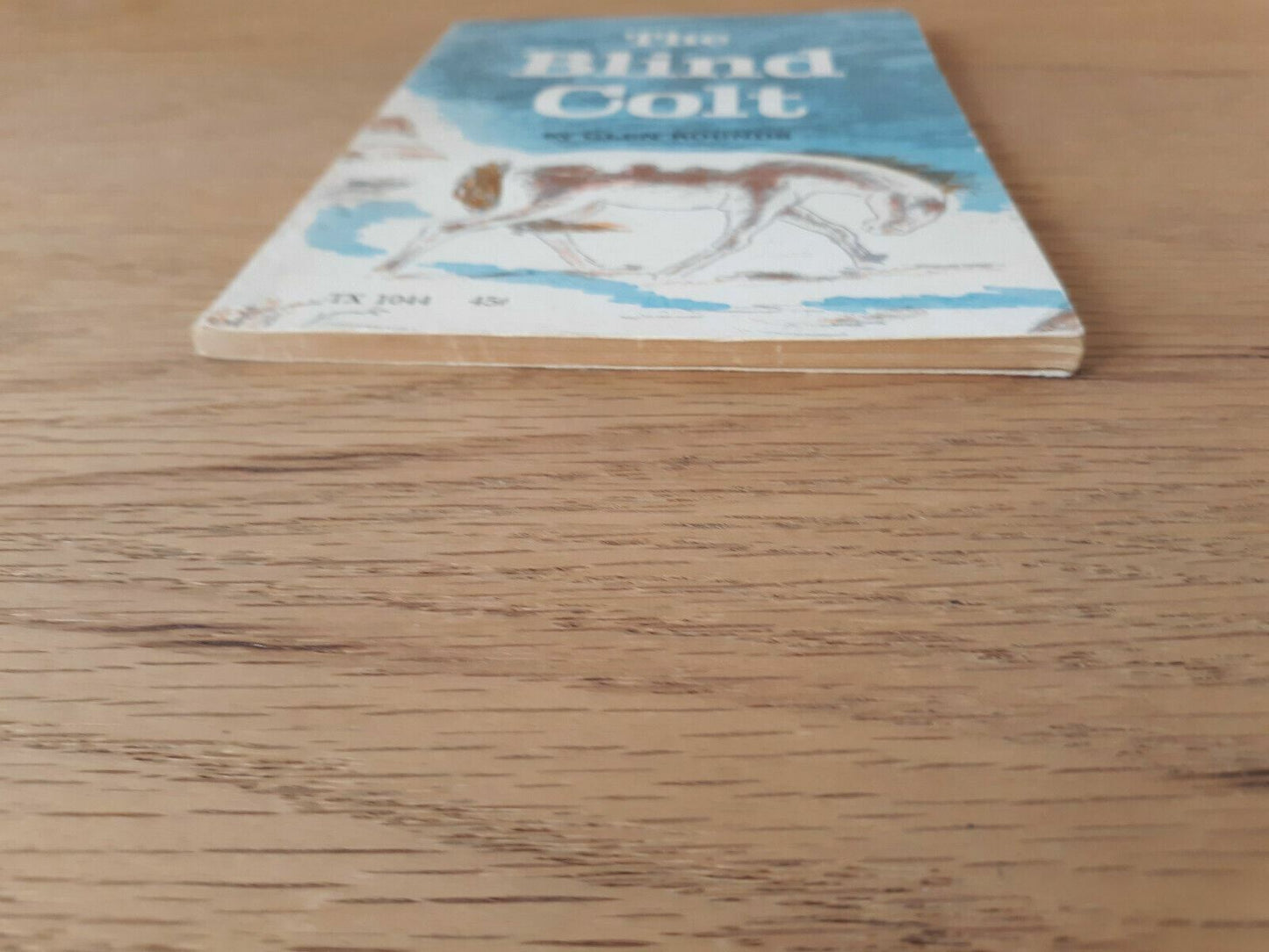 The Blind Colt by Glen Rounds Scholastic Books 2nd Printing 1967 PB