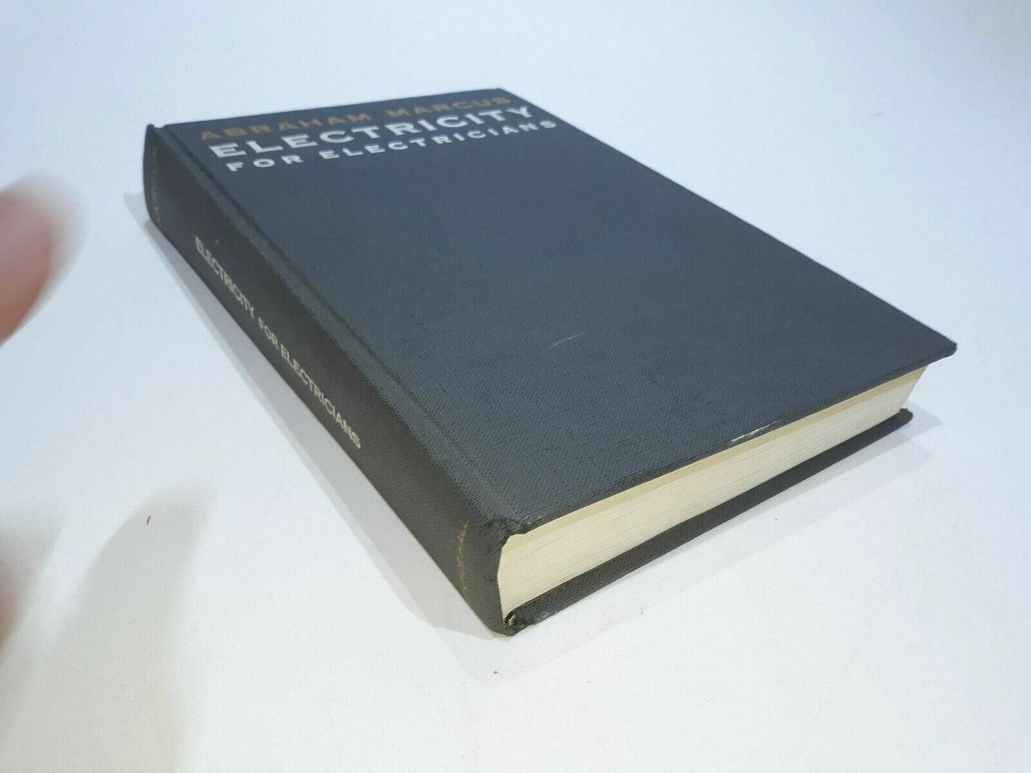 Abraham Marcus Electricity For Electricians Copyright 1969 Hardcover