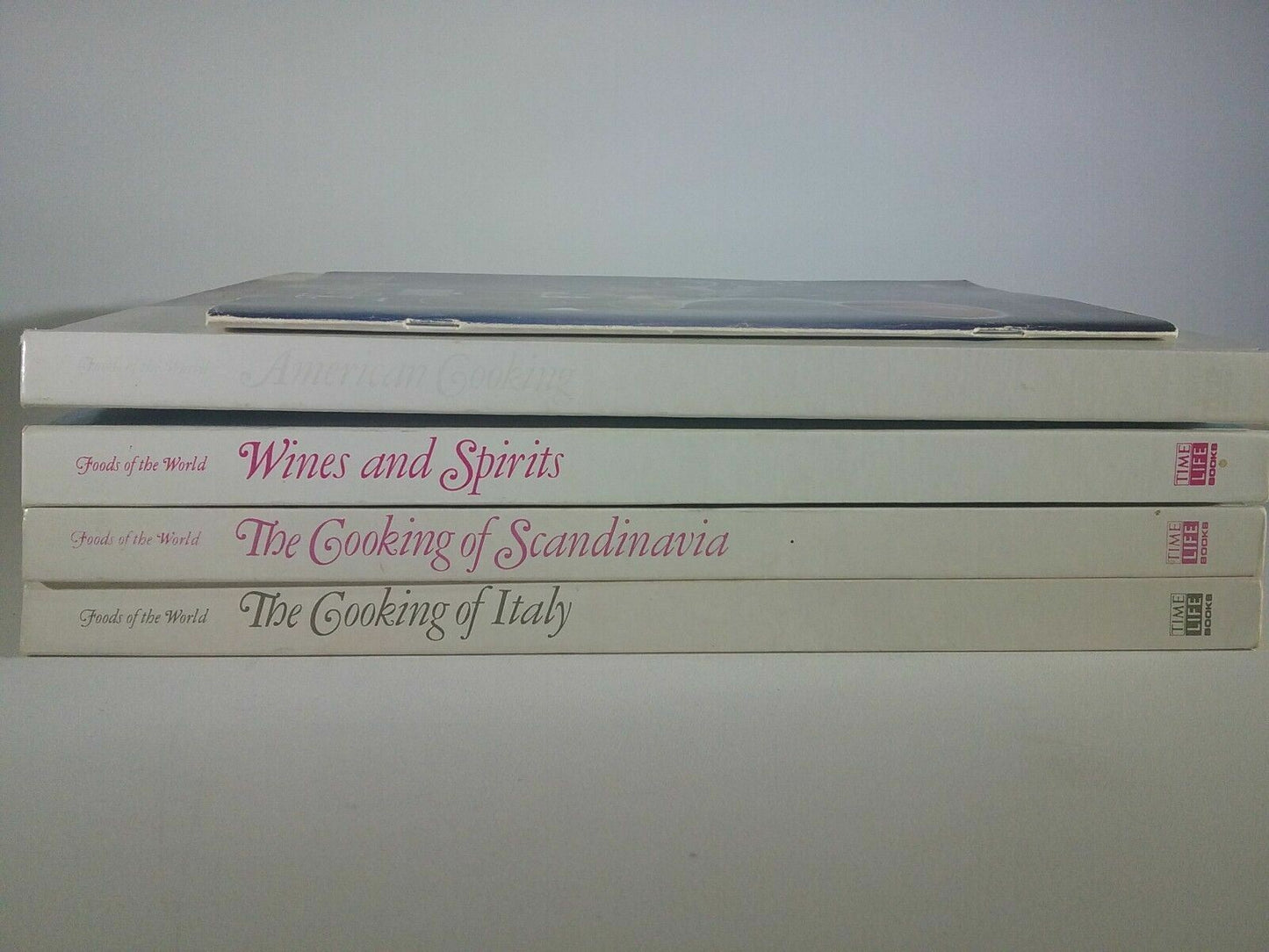 Time Life Books Foods Of The World Italy, Scandinavia, Wines & Spirits, & Americ