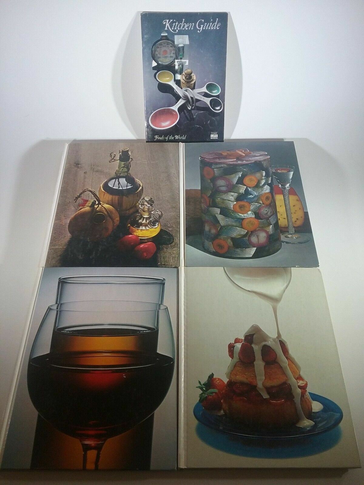 Time Life Books Foods Of The World Italy, Scandinavia, Wines & Spirits, & Americ