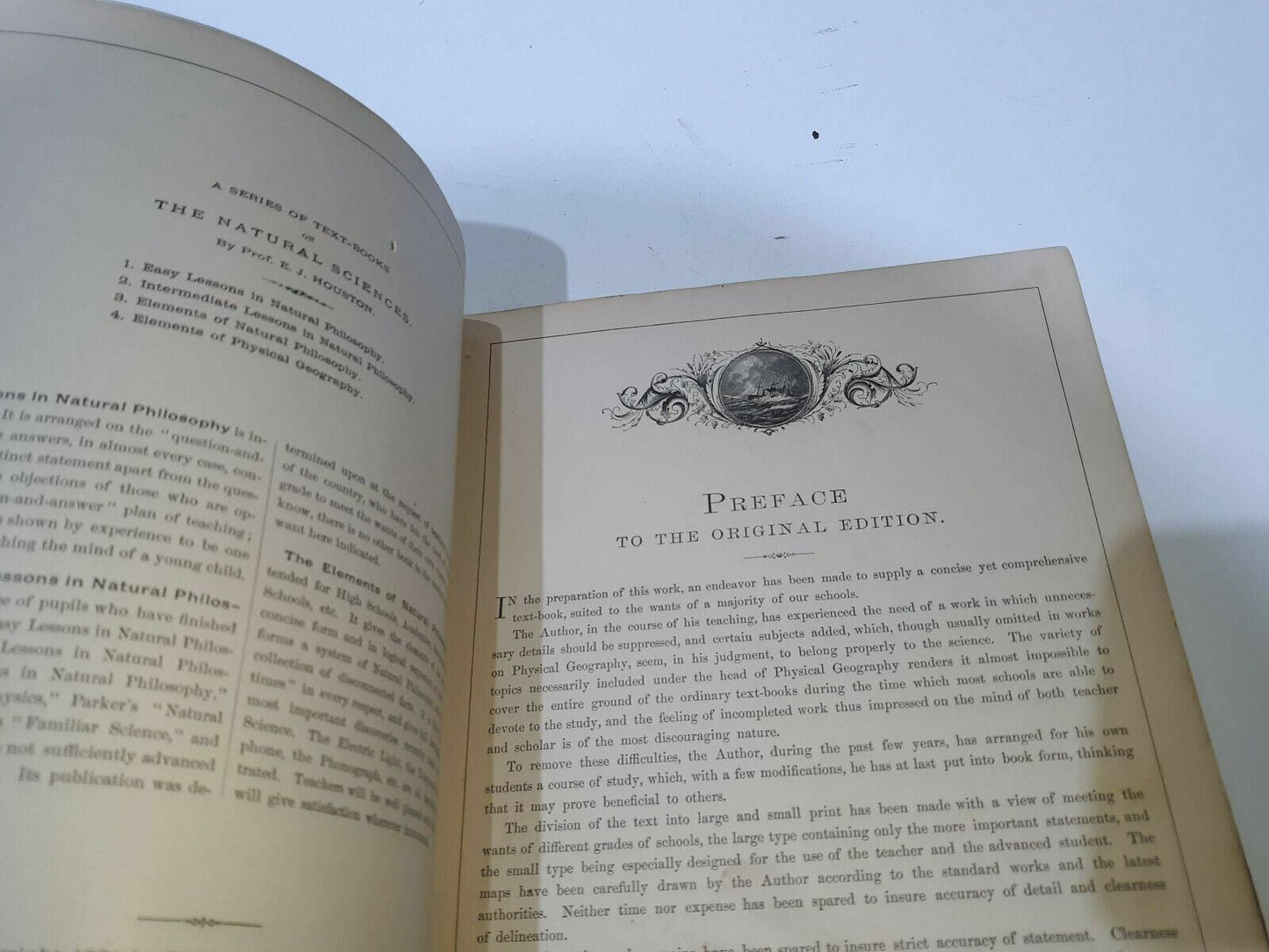 1891The Elements of Physical Geography by Edwin J. Huston, Eldredge & Brother,PA