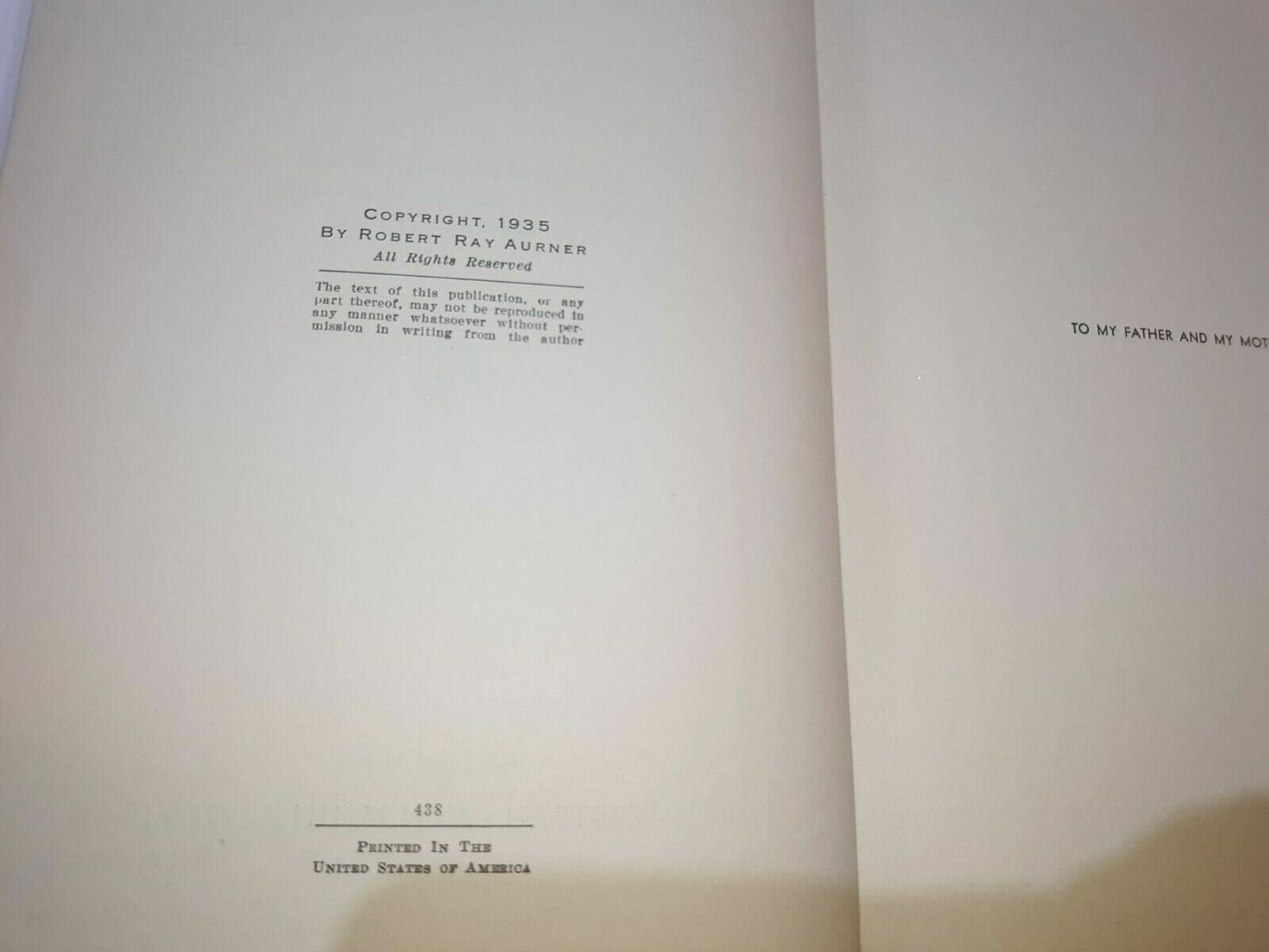 1935 Effective English in Business R R Aurner Hardcover
