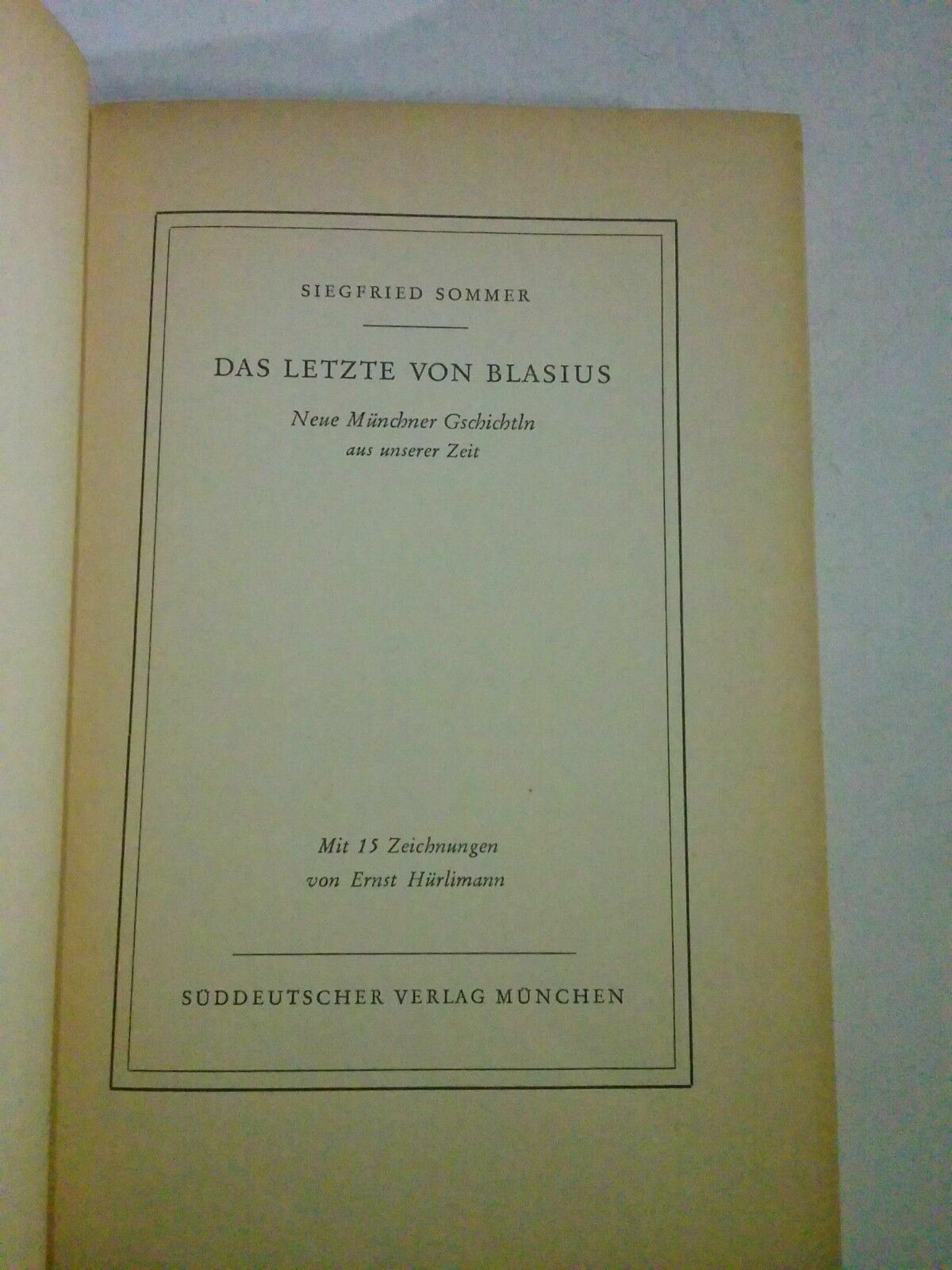 sommer das letzte von blasius 1955