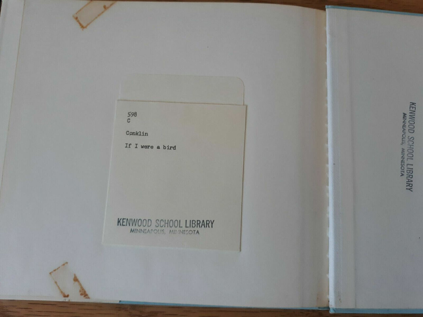 If I Were a Bird by Gladys Conklin 1965