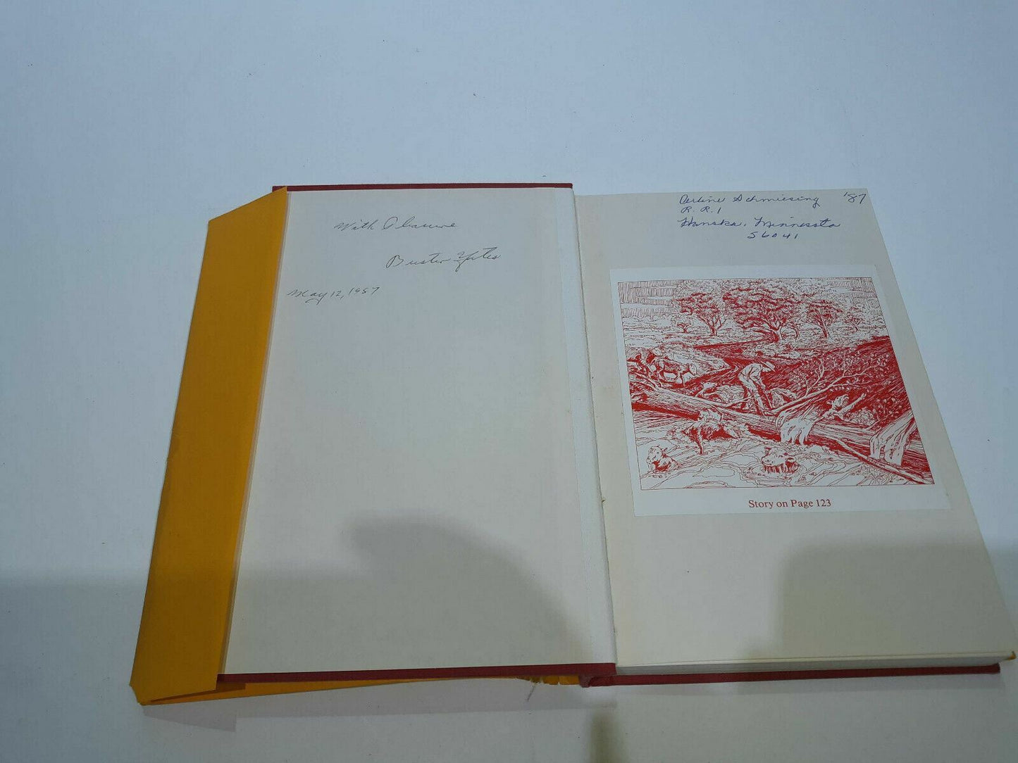 SEVENTY-FIVE YEARS ON THE WATONWAN by Buster Yates 1986 Madelia Minnesota County