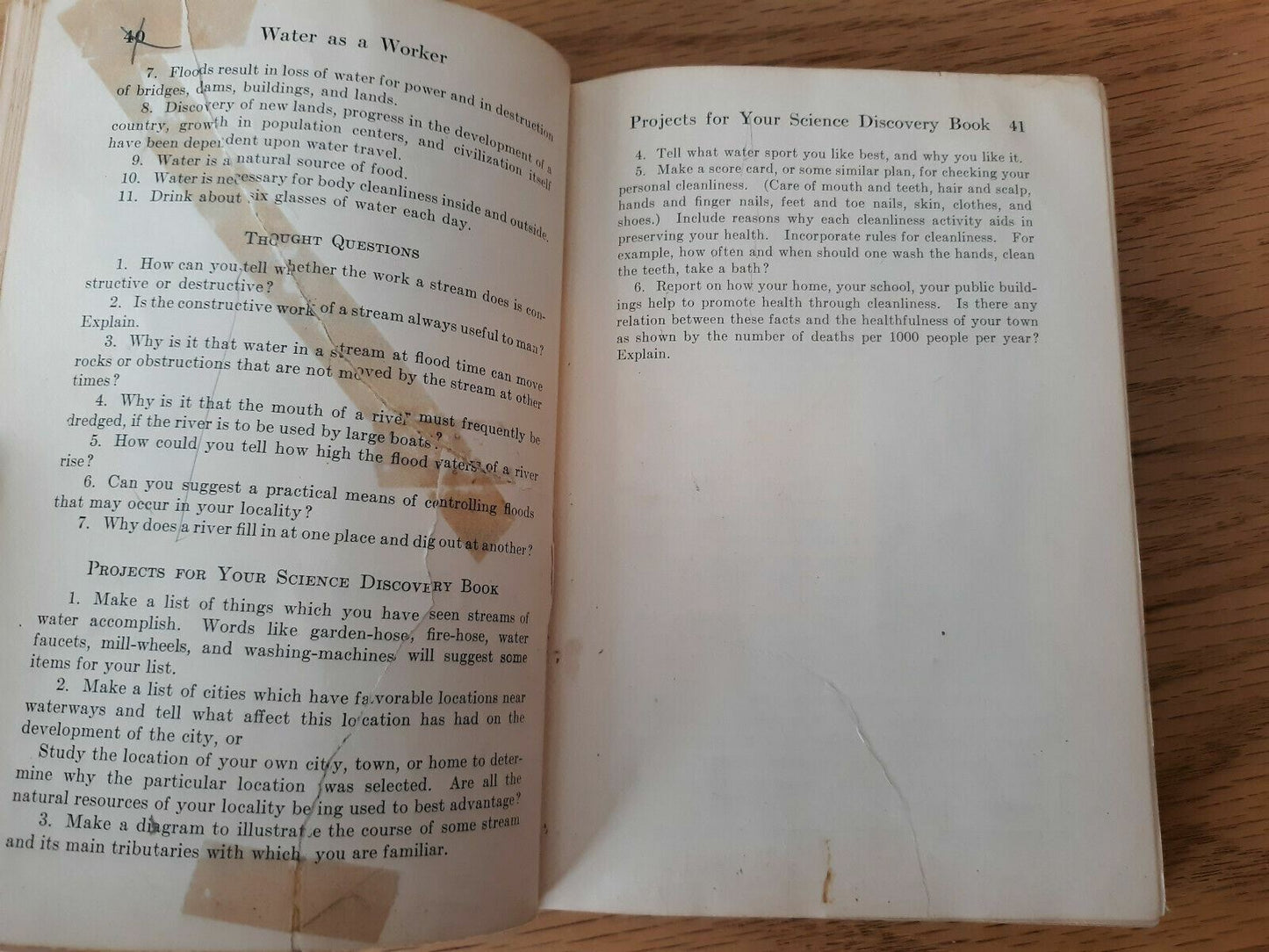 1933 Our Environment Its Relation To Us Carpenter and Wood Book I