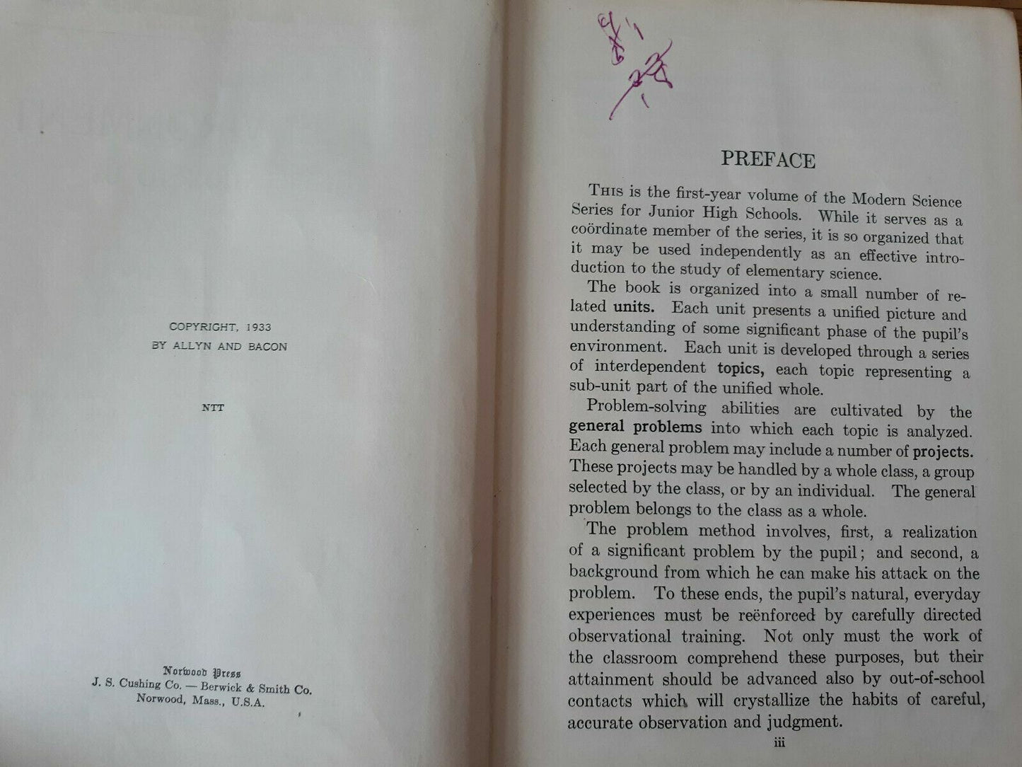 1933 Our Environment Its Relation To Us Carpenter and Wood Book I