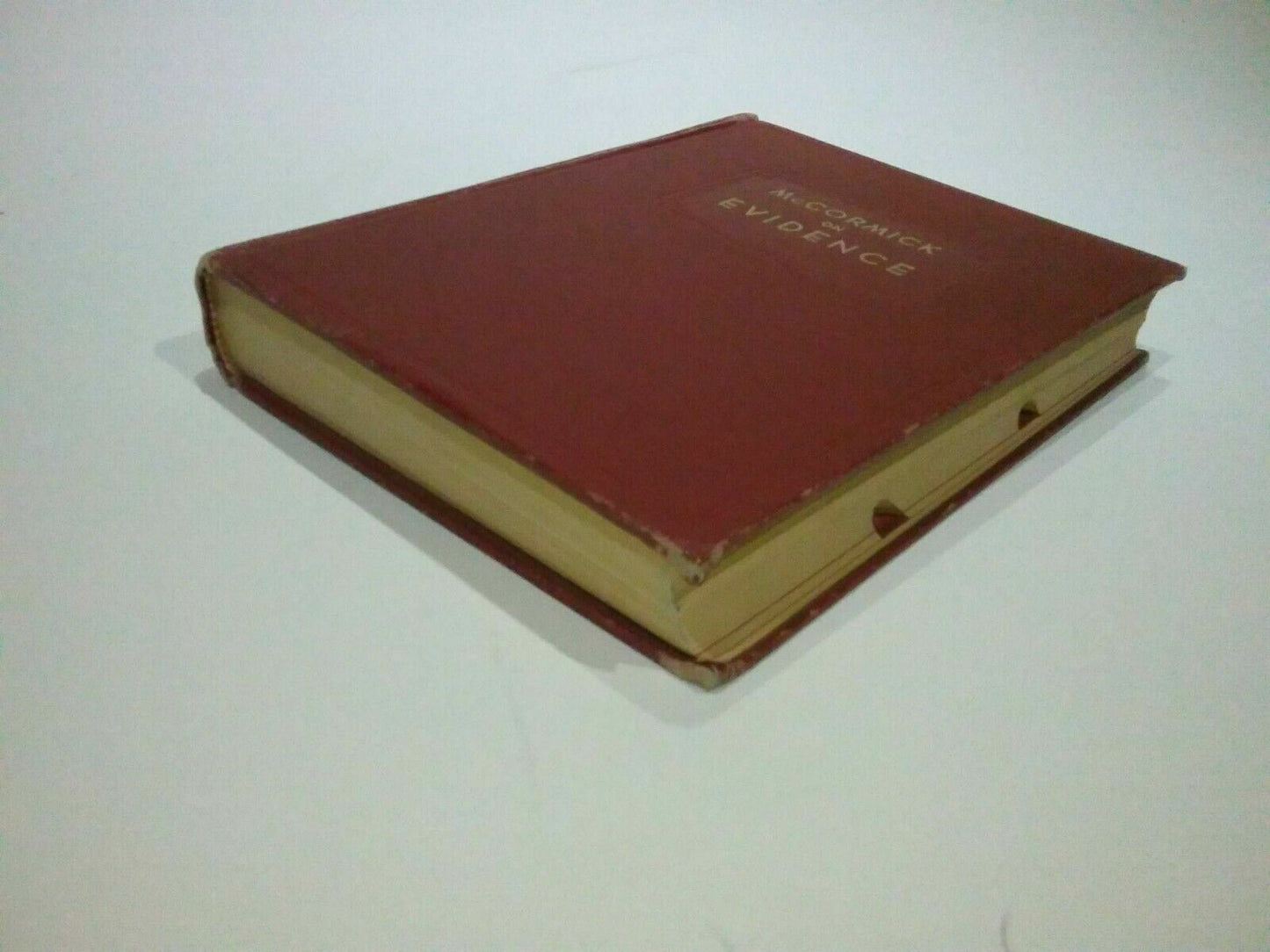 McCormick on Evidence by Charles T. McCormick, 1954, Hardcover, West Publishing