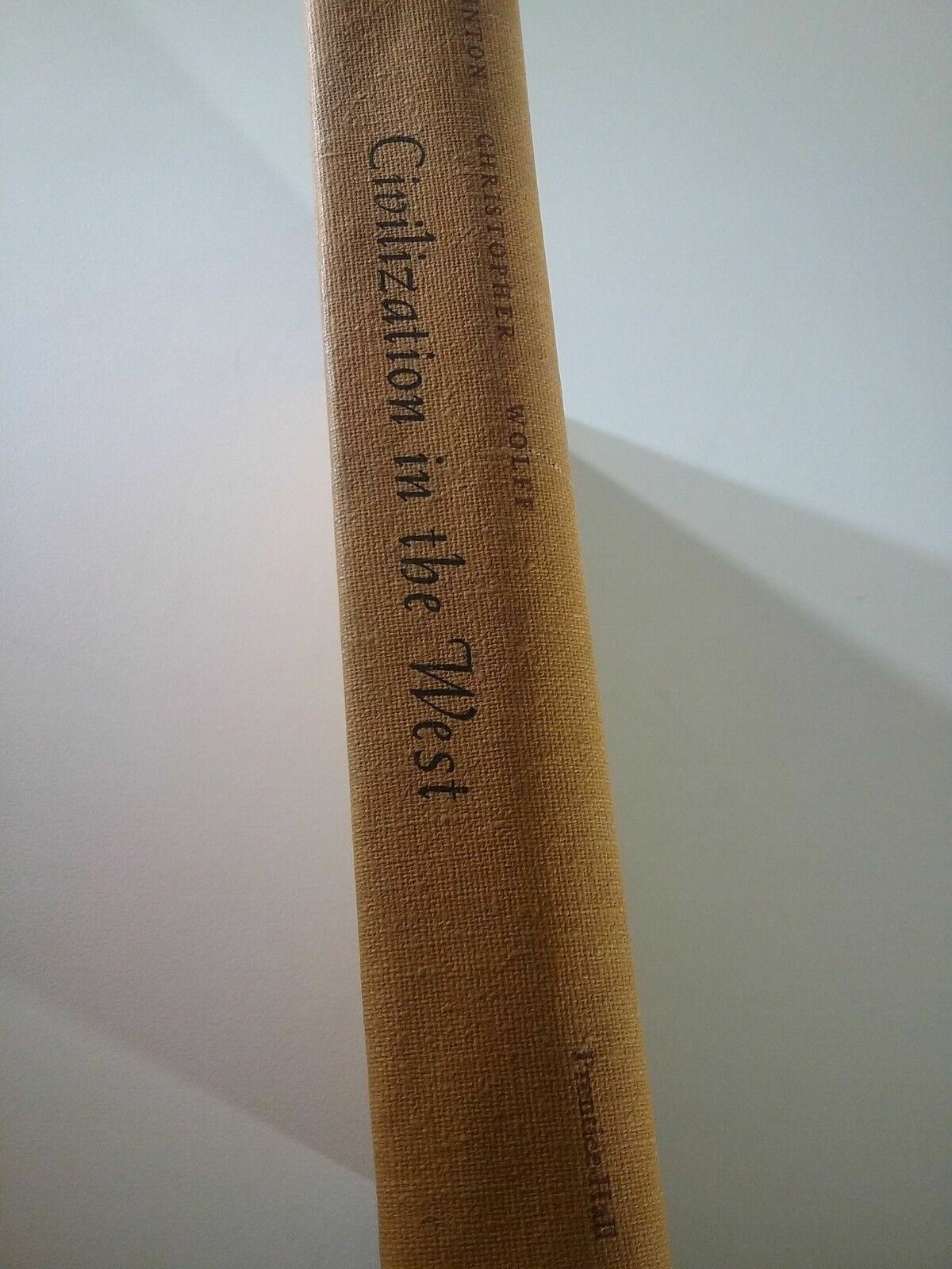 Civilization In The West BRINTON/CHRISTOPHER/WOLFF 1964 Hardback History