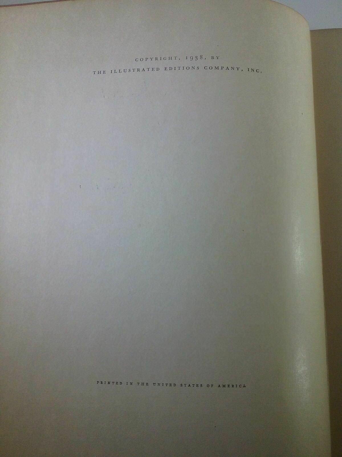 THE RUBAIYAT OF OMAR KHAYYAM (FITZGERALD TRANSL) HC/ILLUSTRATED ED. CO 1938