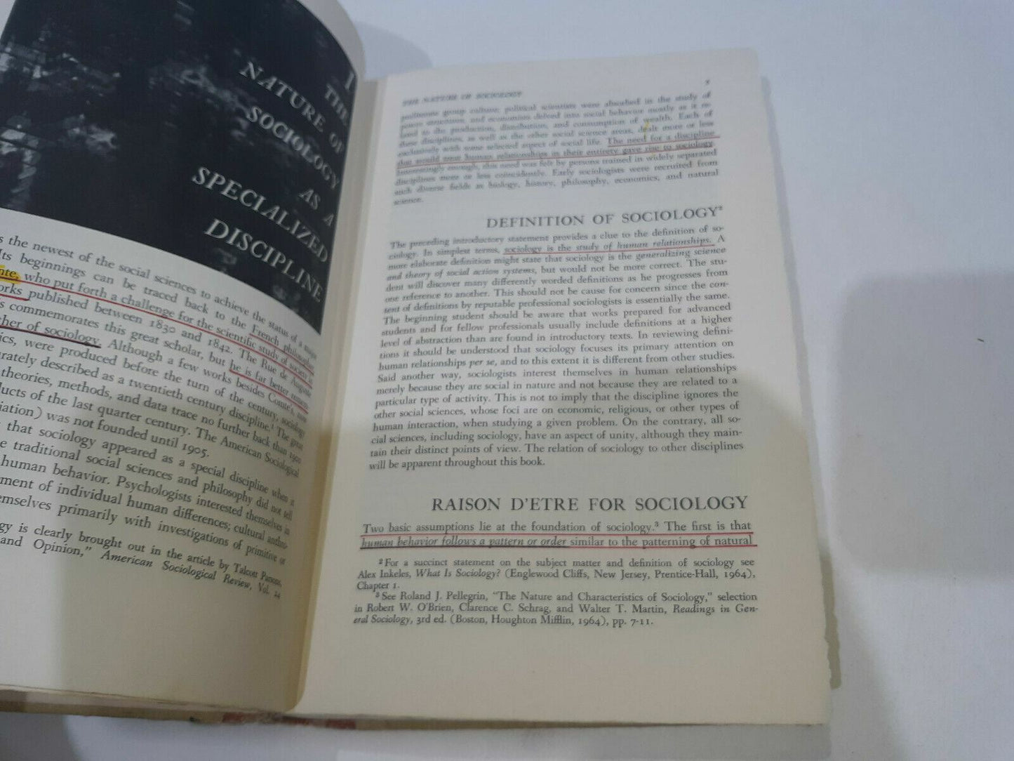 Basic Sociology An Introduction to Theory and Method by Alvin L Bertrand 1967