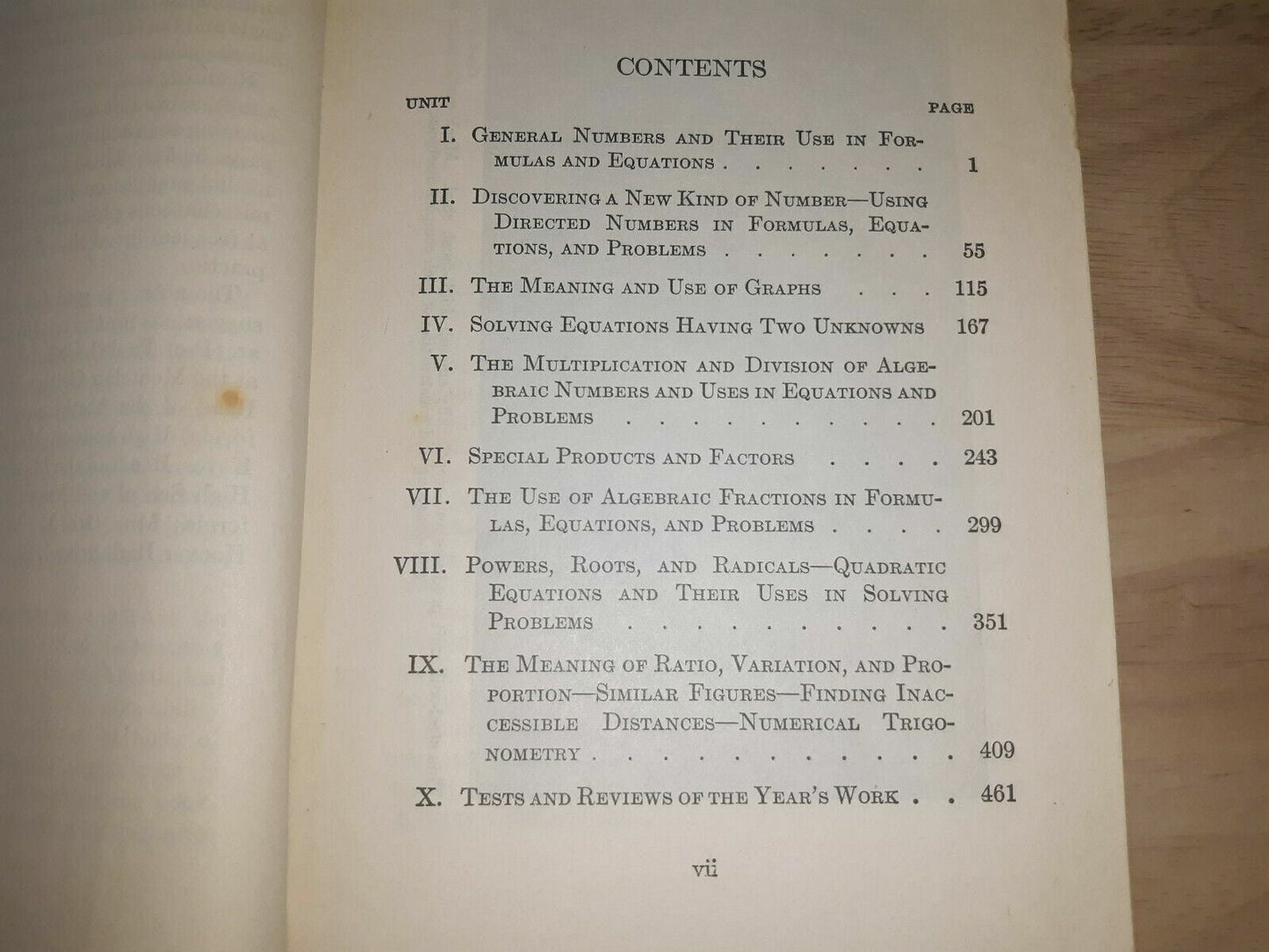 A First Course In Algebra Mallory New Edition 1943
