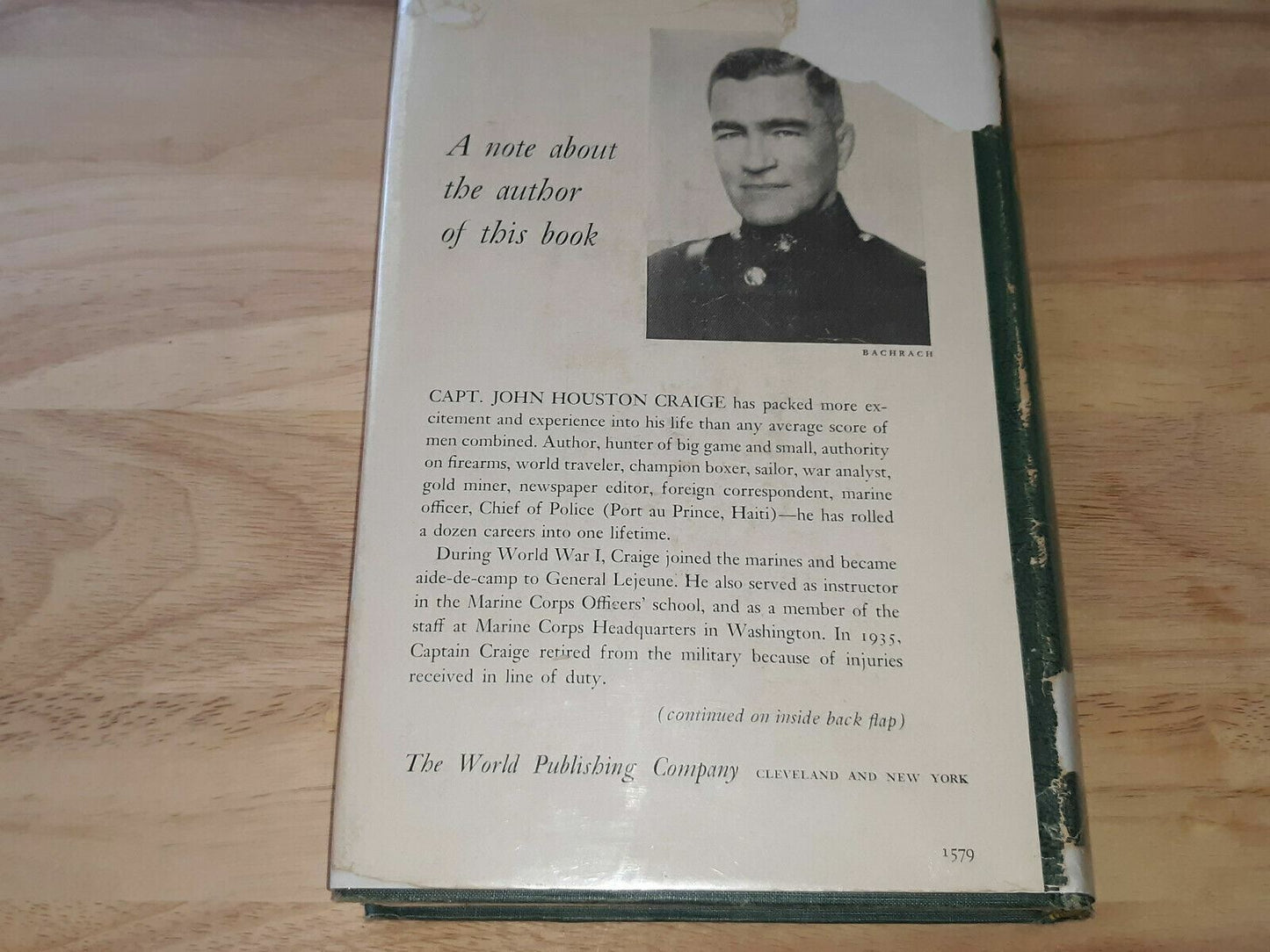 1950 Practical Book Of American Guns Captain John Houston Craige