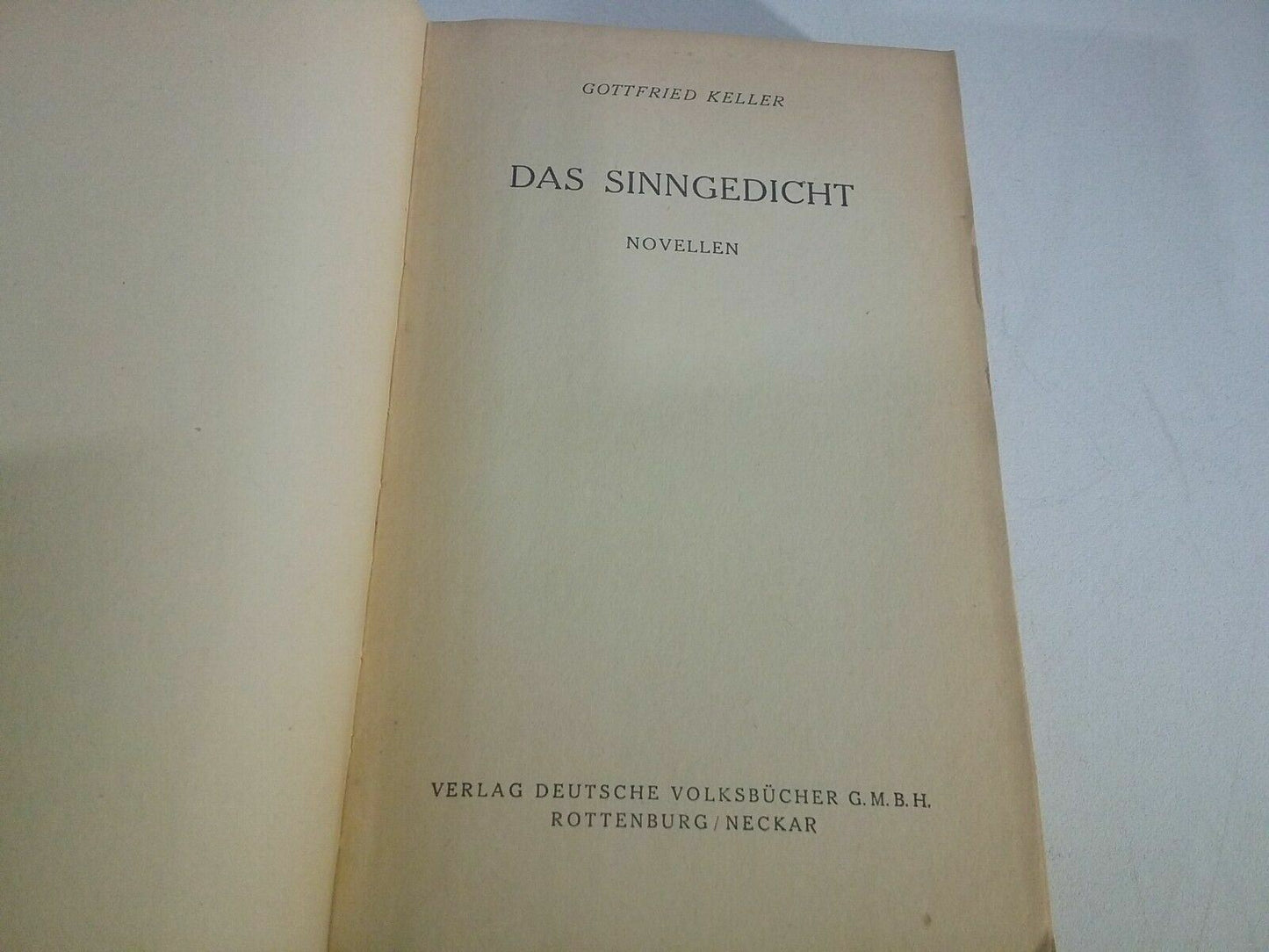 das sinngedicht gottfried keller novellen