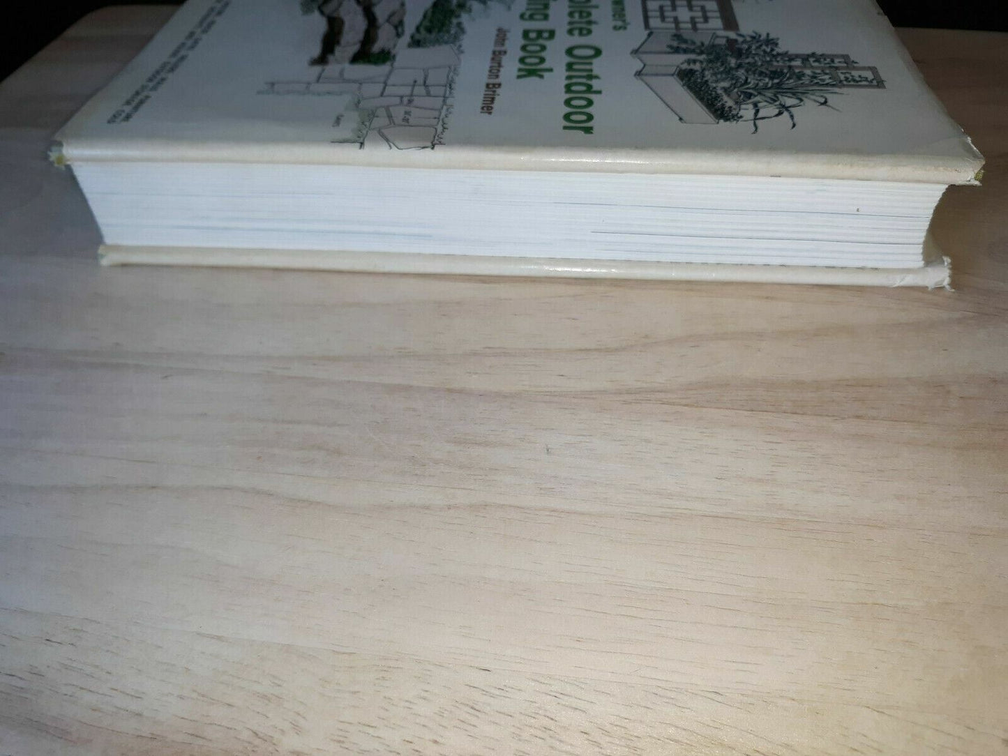 Homeowner’s Complete Outdoor Building Book Hc John Burton Brimer 1971