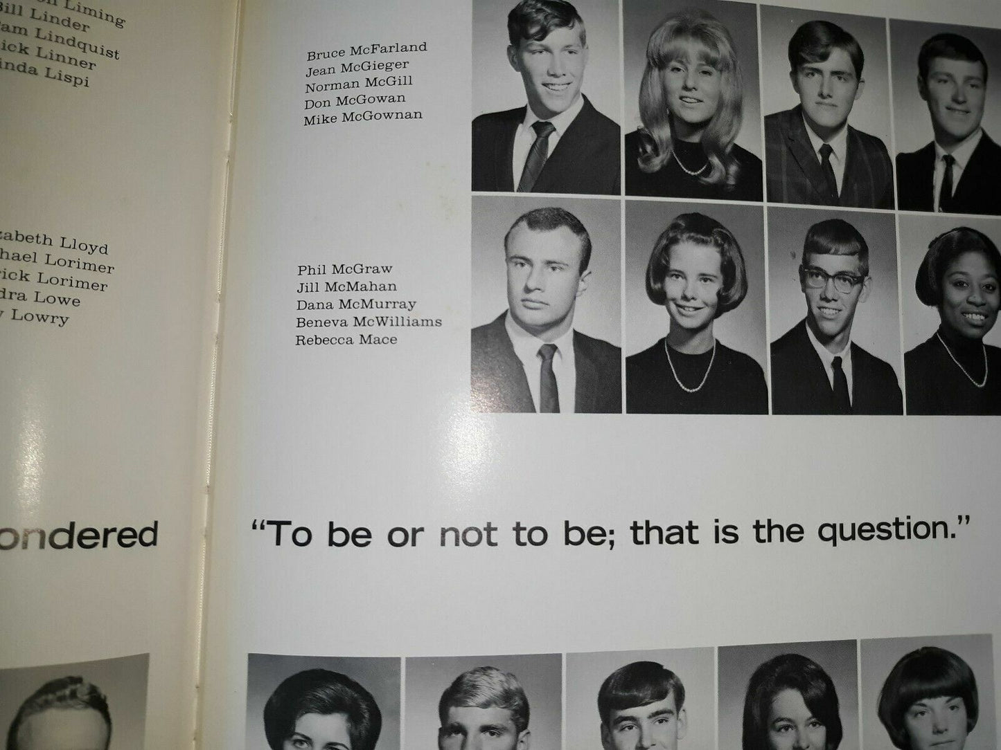 Dr. Phil McGraw Senior High School Yearbook 1968 Indian Shawnee Mission North