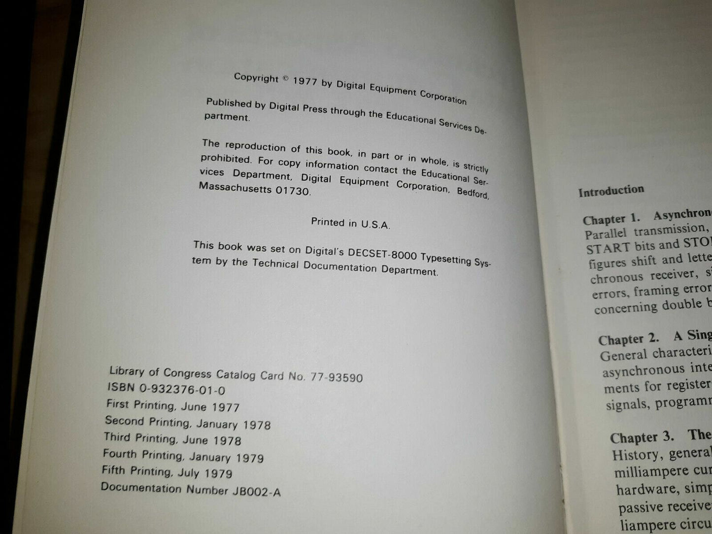 Digital Equipment JOHN E. MCNAMARA Technical aspects of data communication 1979