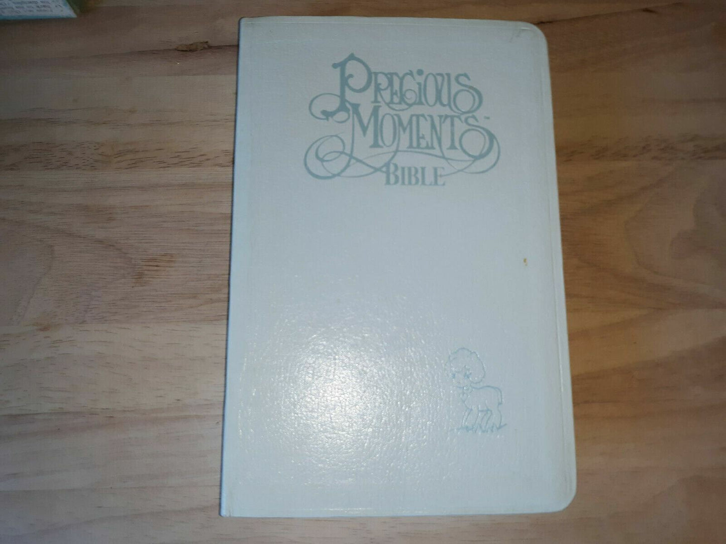 Precious Moments Catholic Edition Holy Bible, 1271B Blue Mist, Original Box