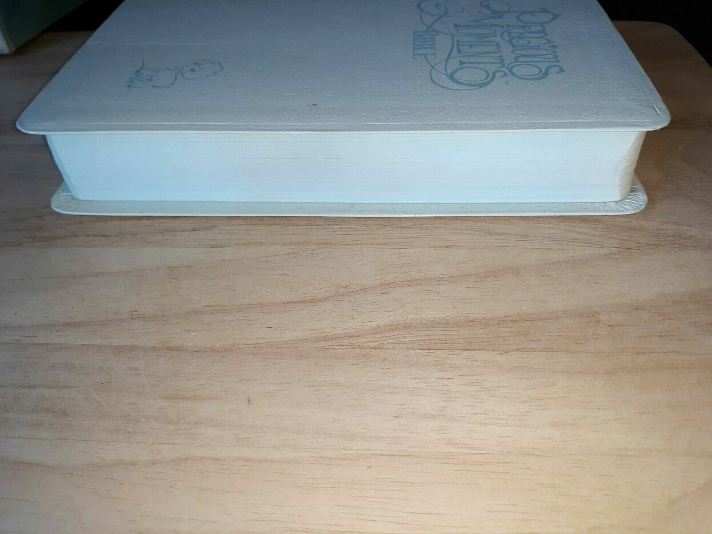 Precious Moments Catholic Edition Holy Bible, 1271B Blue Mist, Original Box