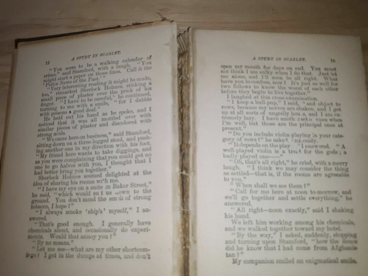 A Study In Scarlet Doyle Thompson & Thomas Chicago 176 Pages