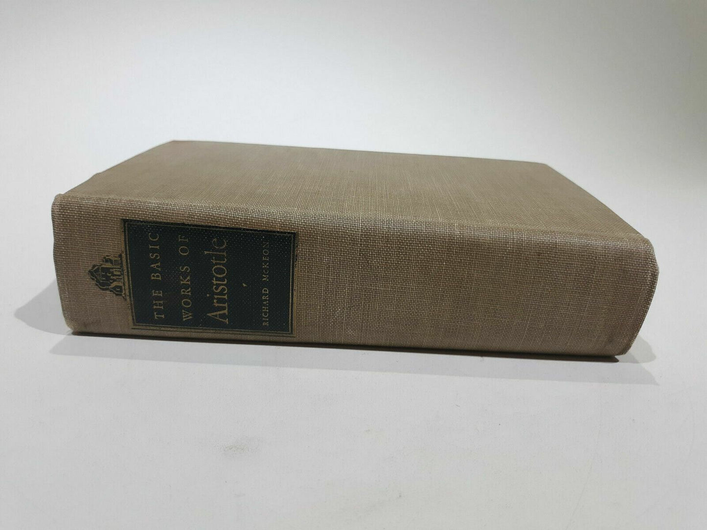 The Basic Works of Aristotle by Richard Mckeon, 1941 7th Printing Hardcover