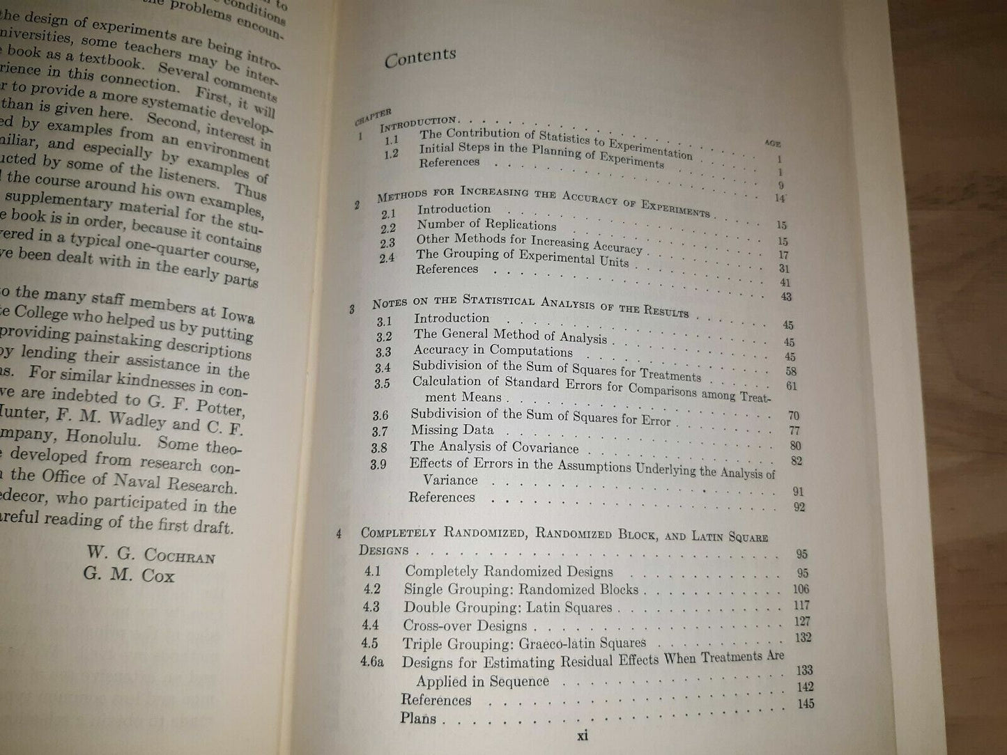 Experimental Designs Cochran Cox 2nd Edition 1957