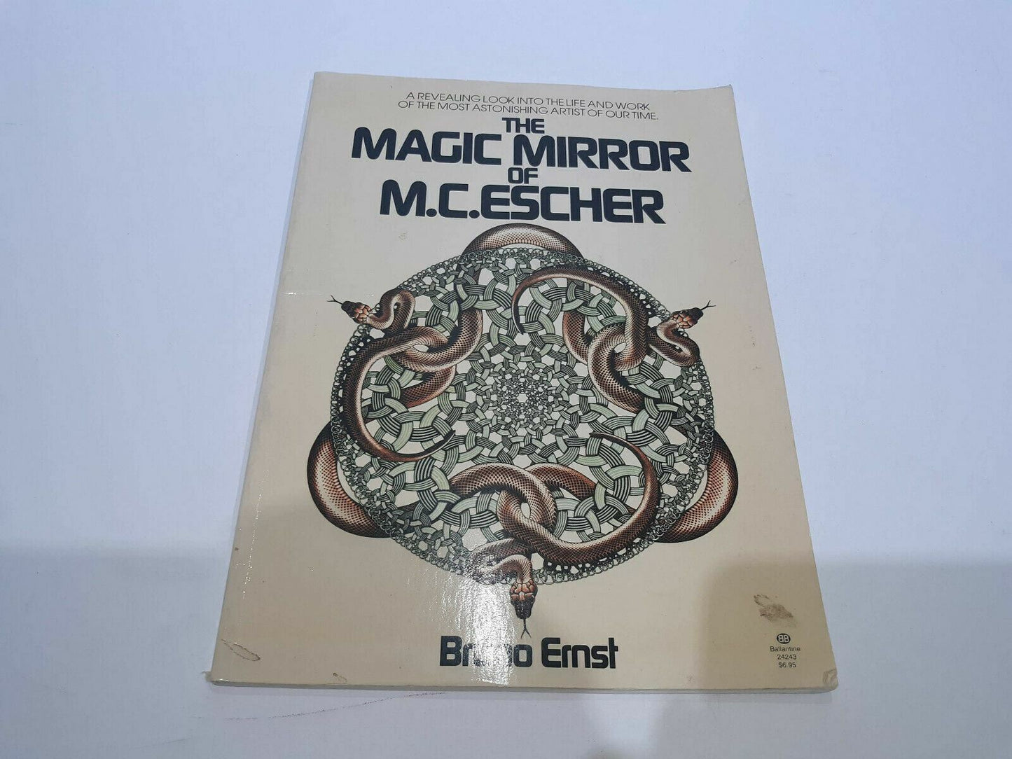 1976 The Magic Mirror of M.C. ESCHER by B Ernst 1st Edition Ballantine Paperback