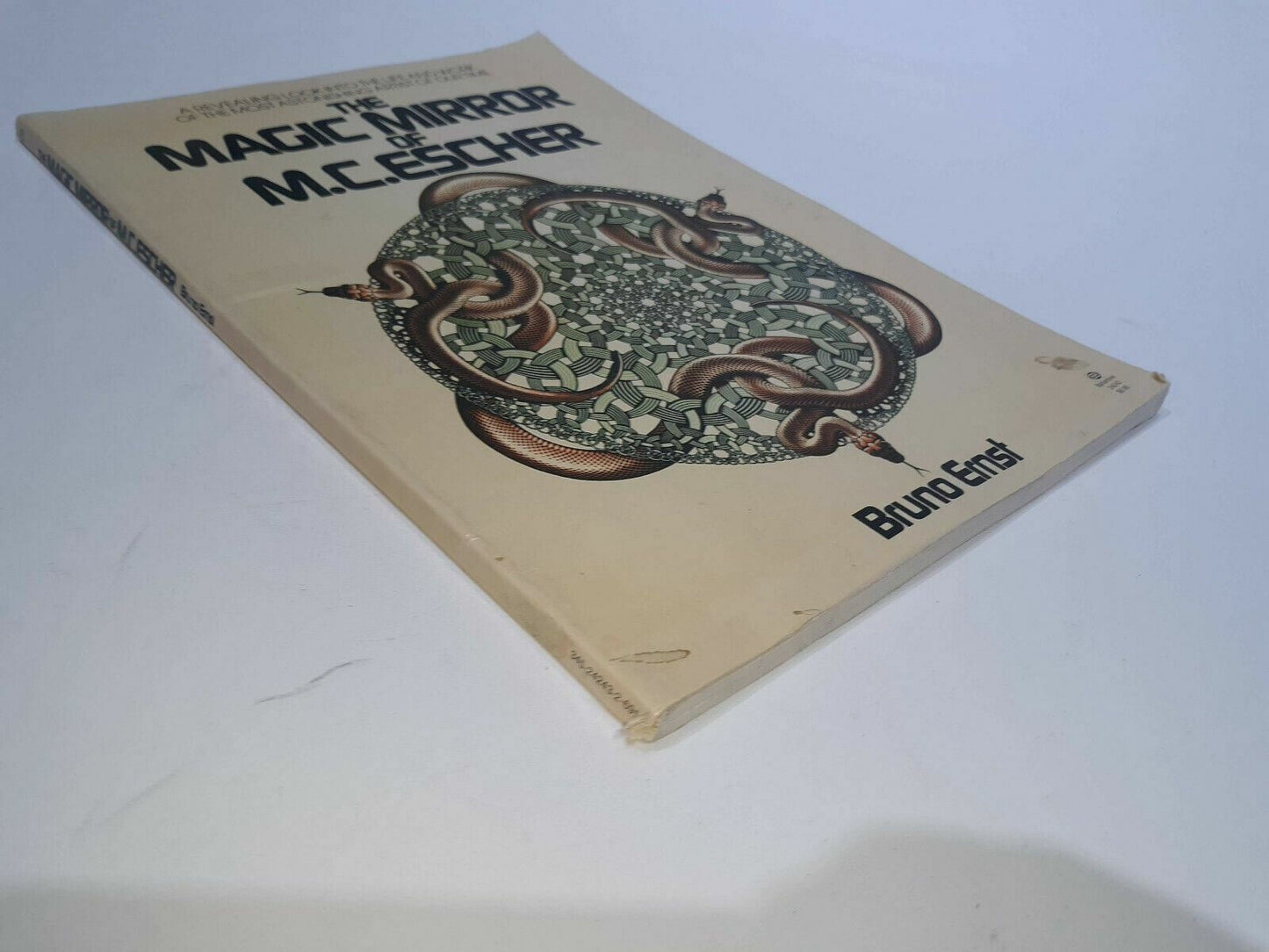 1976 The Magic Mirror of M.C. ESCHER by B Ernst 1st Edition Ballantine Paperback