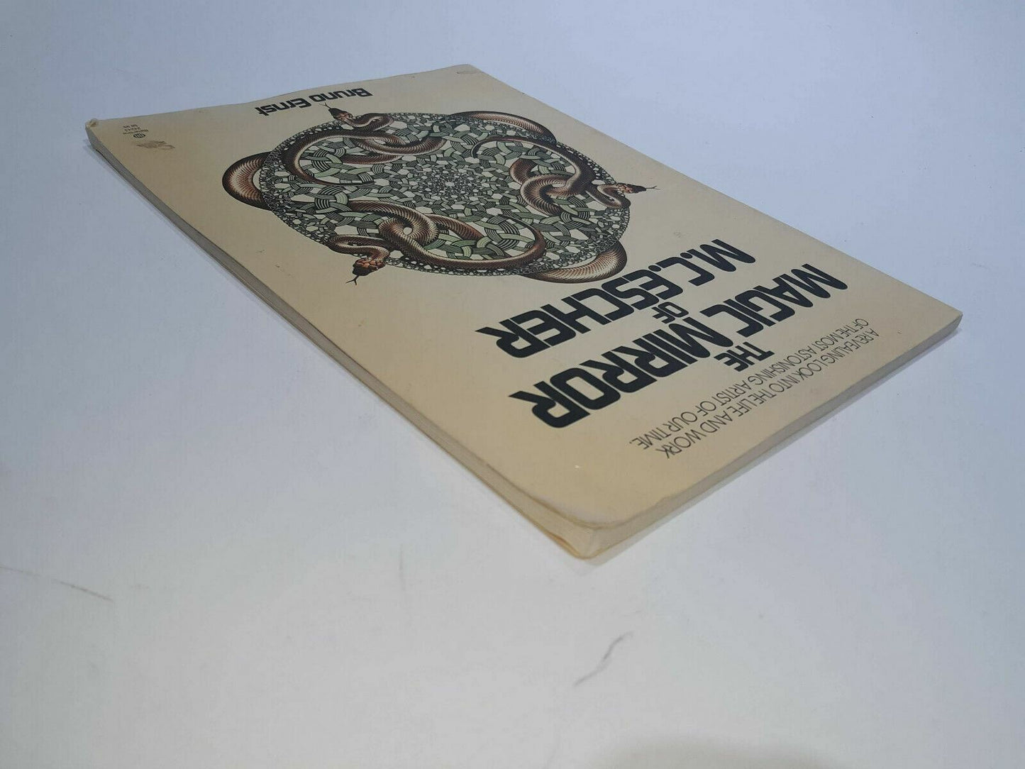 1976 The Magic Mirror of M.C. ESCHER by B Ernst 1st Edition Ballantine Paperback