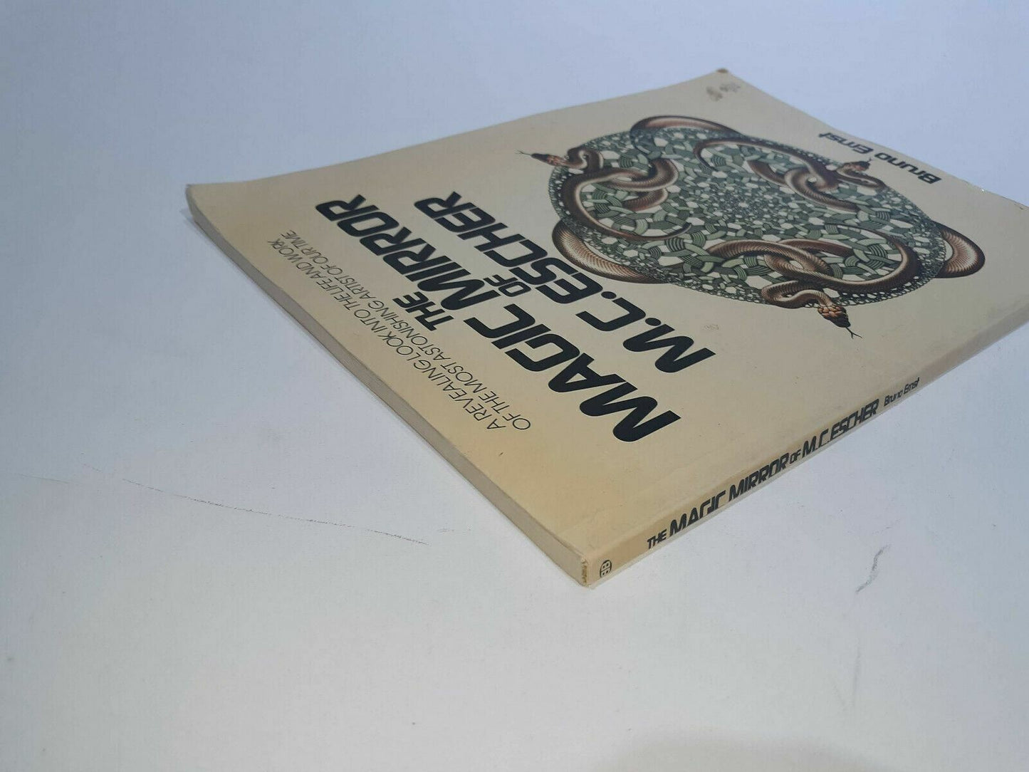 1976 The Magic Mirror of M.C. ESCHER by B Ernst 1st Edition Ballantine Paperback